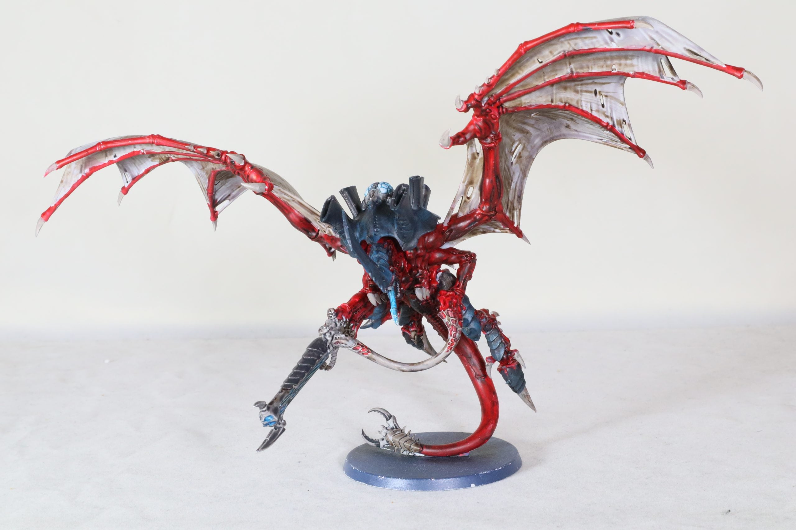 Hive Tyrant With Wings And Venom Cannon