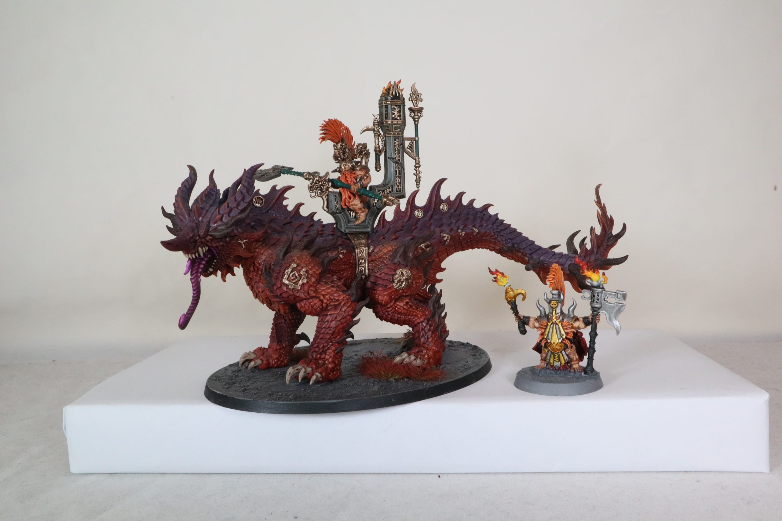 Auric Runefather on Magmadroth