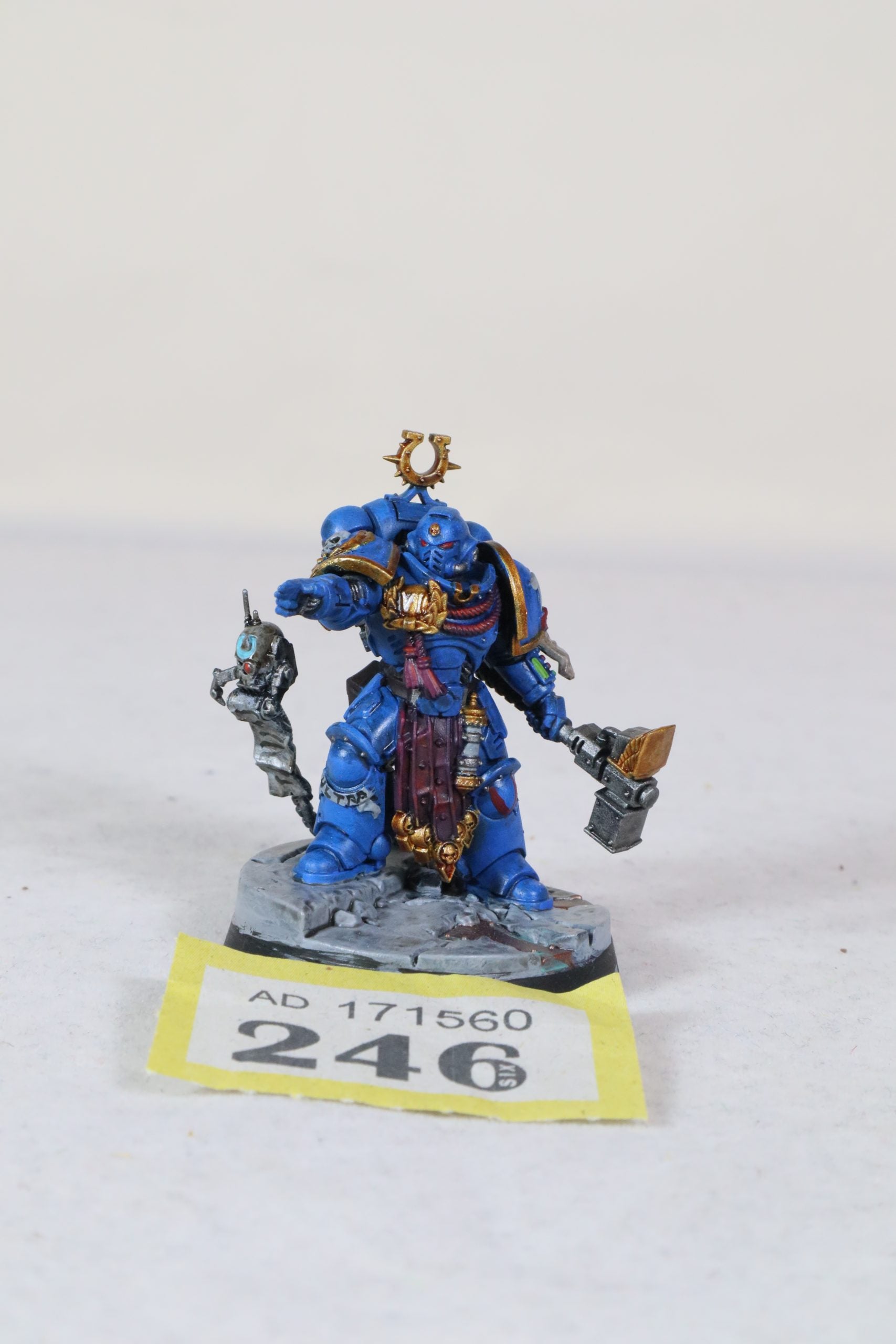 Ferren Areios Ultramarines’ Sixth Company Captain and Master of the Rites