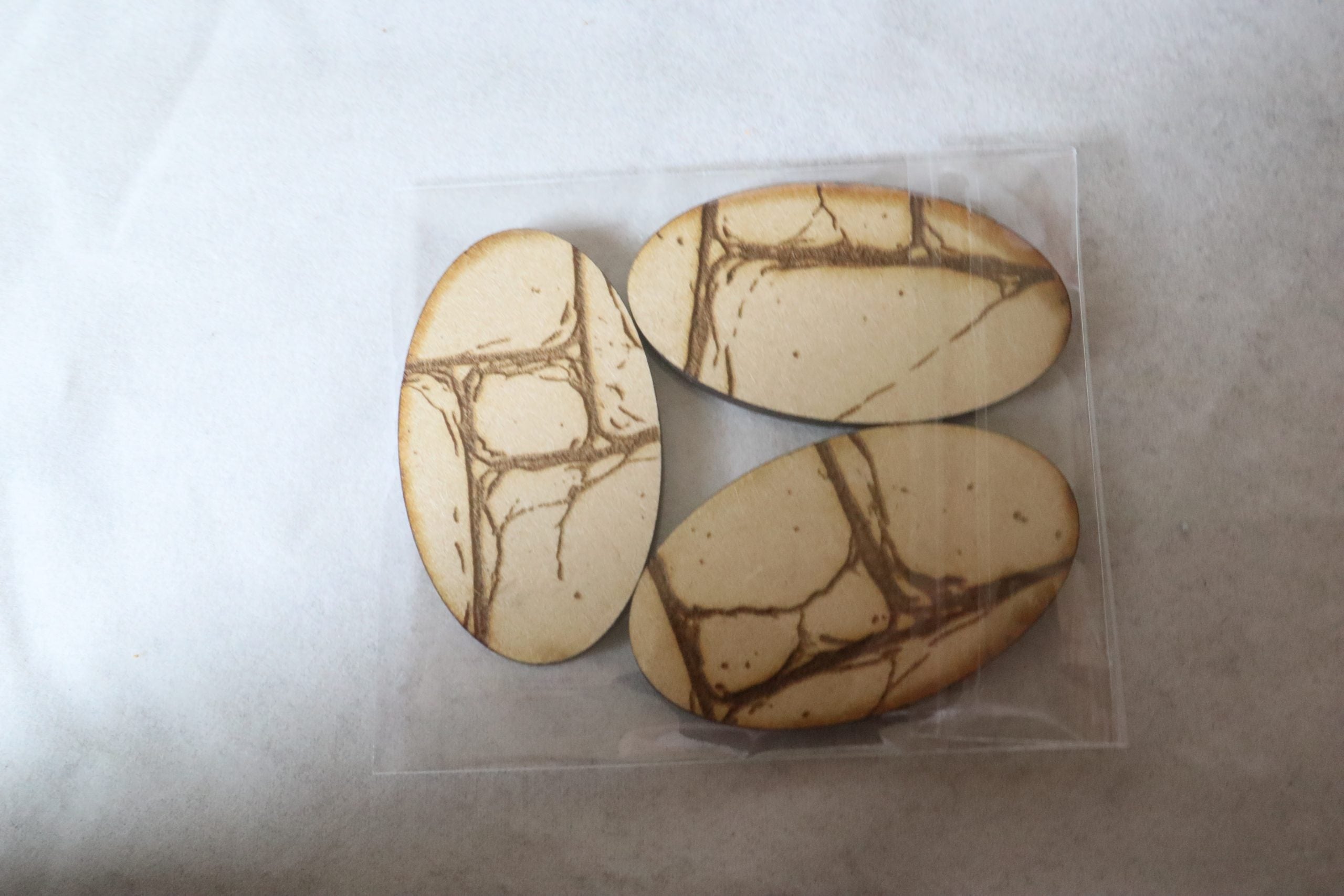Mdf Bases 60x35mm X3