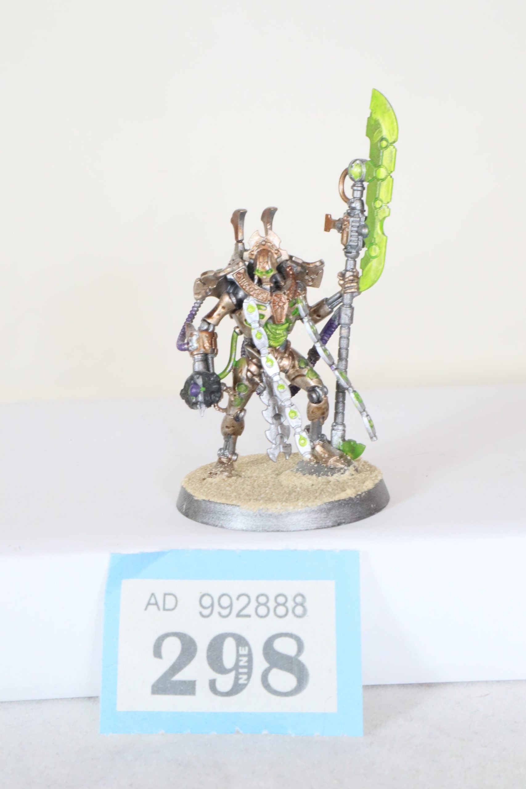 Necron Overlord with Tachyon Arrow