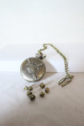 Dice pocket watch - Dice and sword