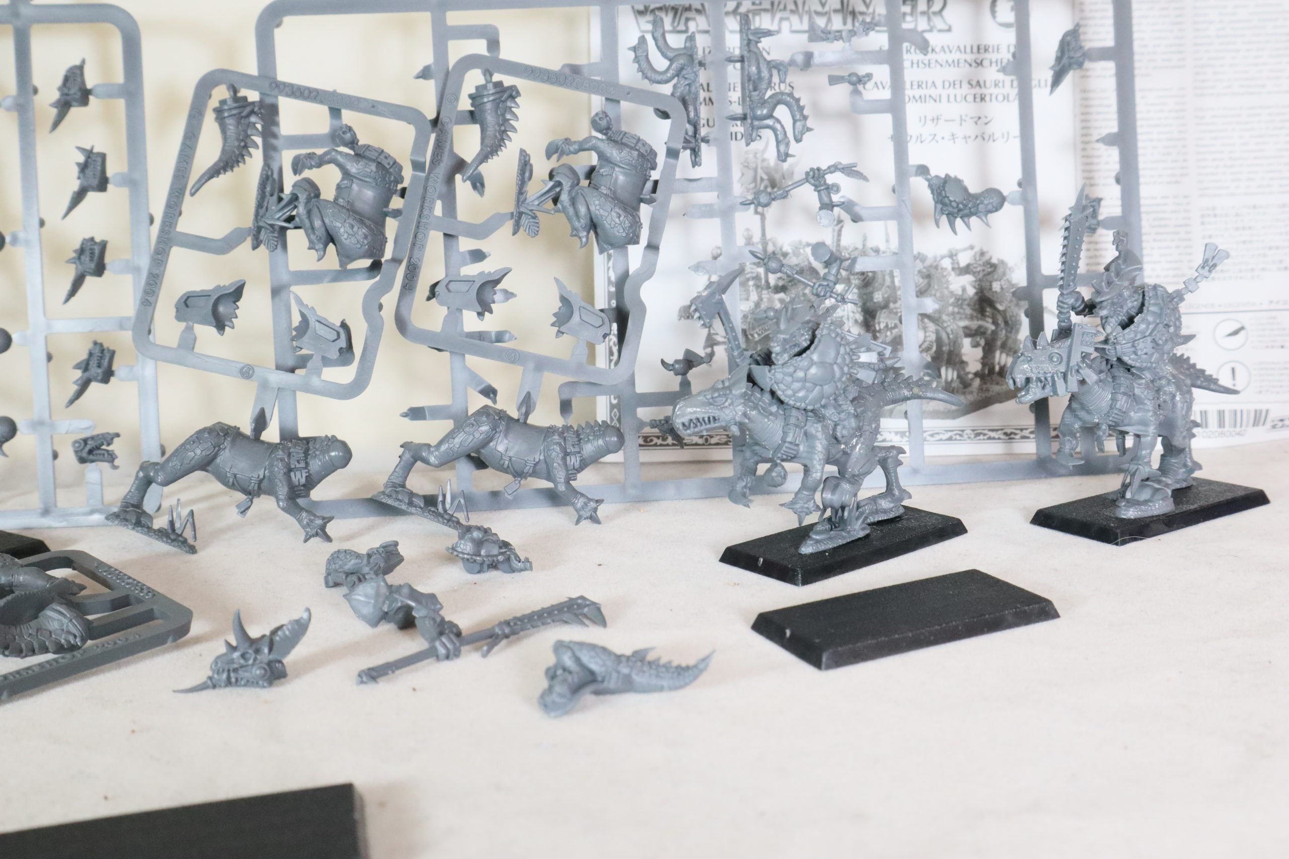 lizardmen Saurus cavalry