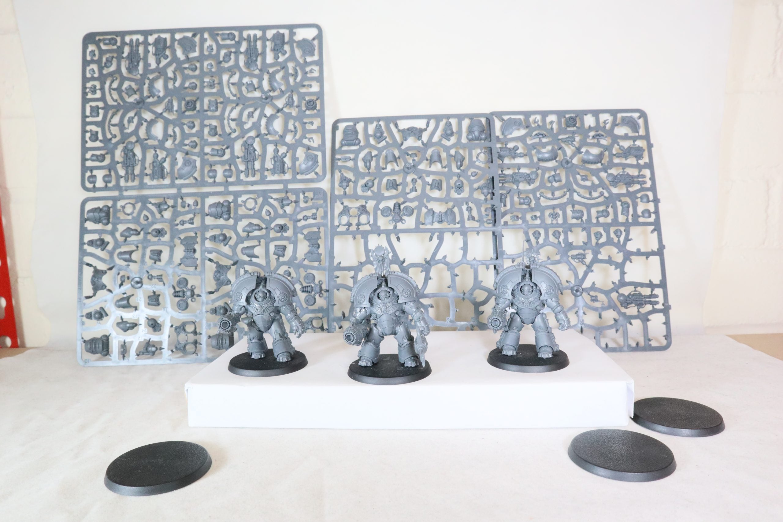 Saturnine Terminator Squad part built