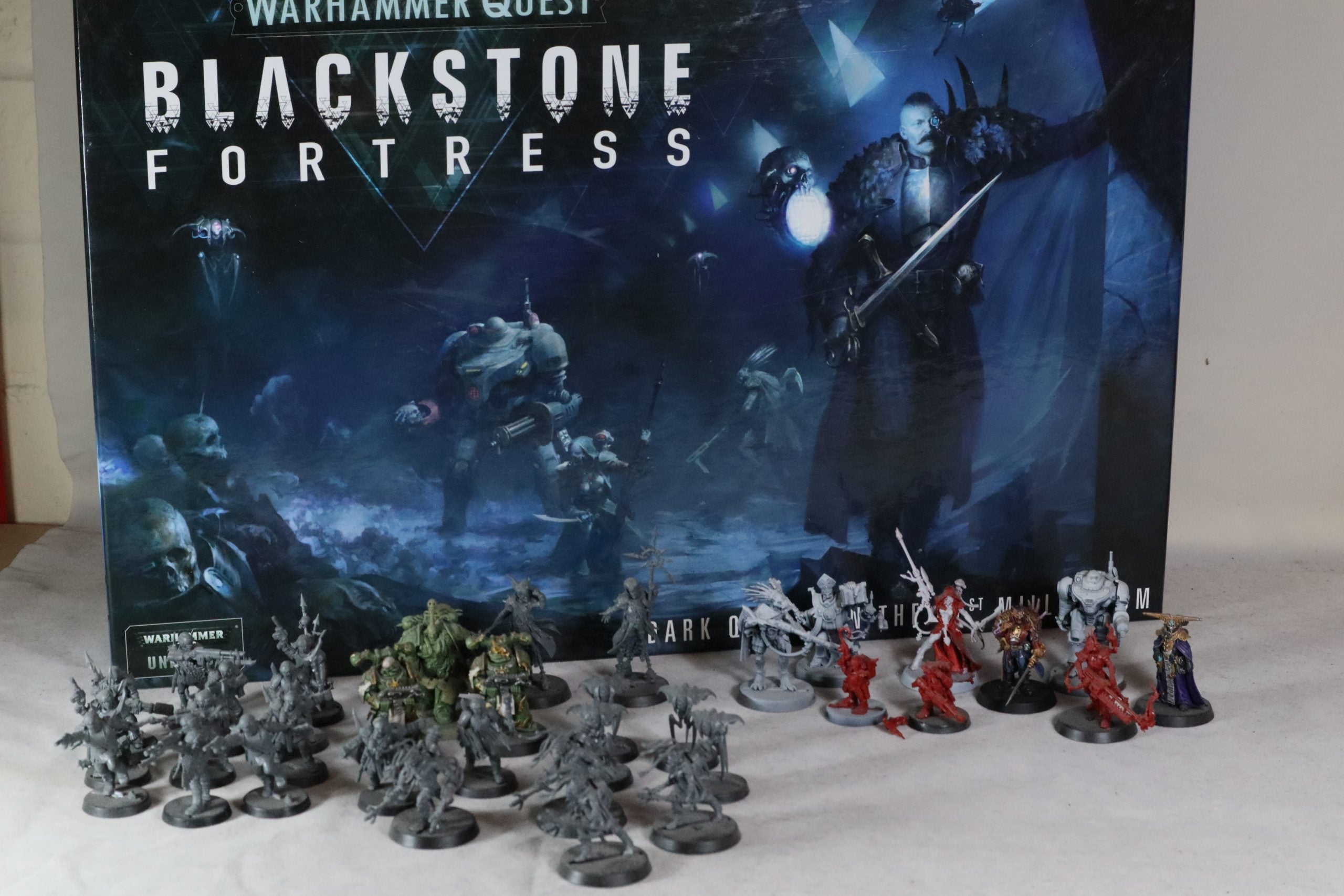 Warhammer Quest BlackStone Fortress (Built Models)