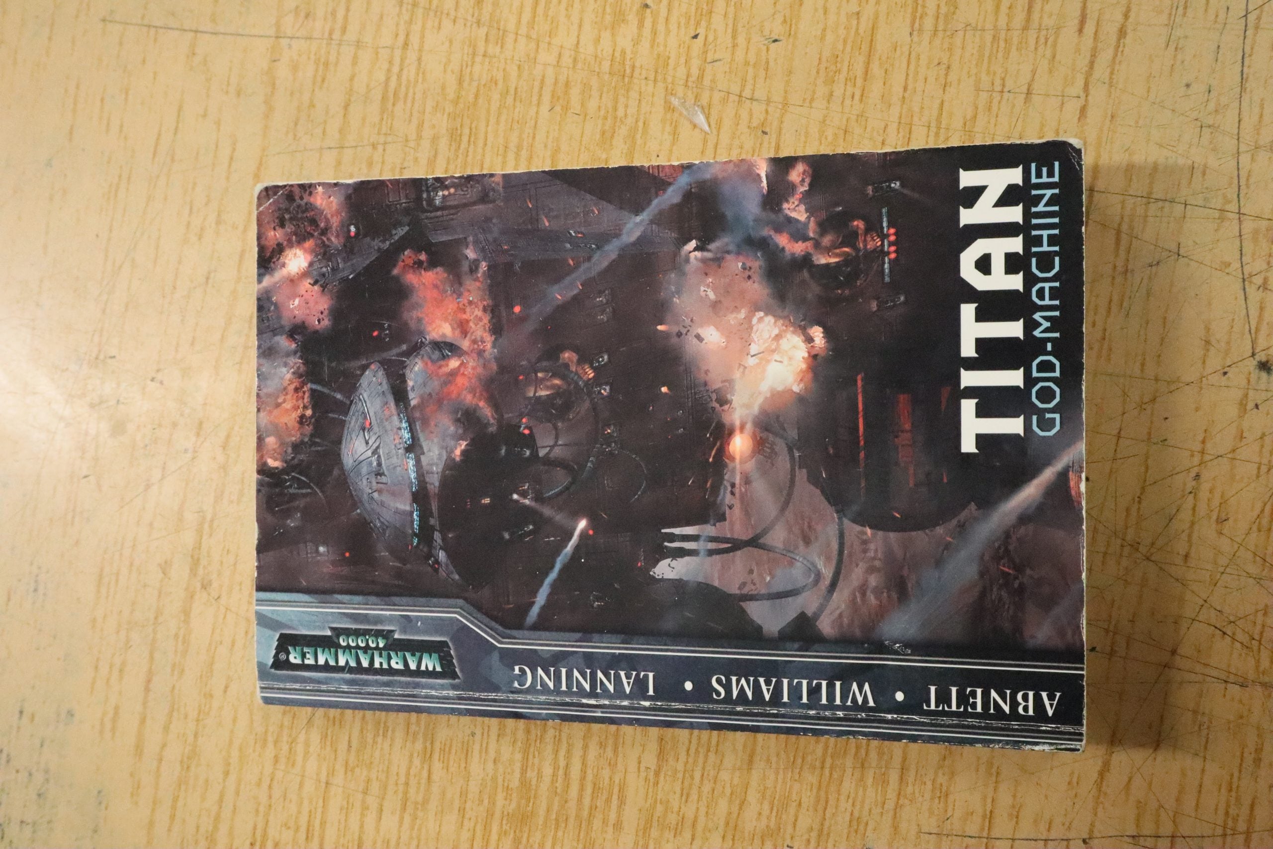 titan god machine 40k book