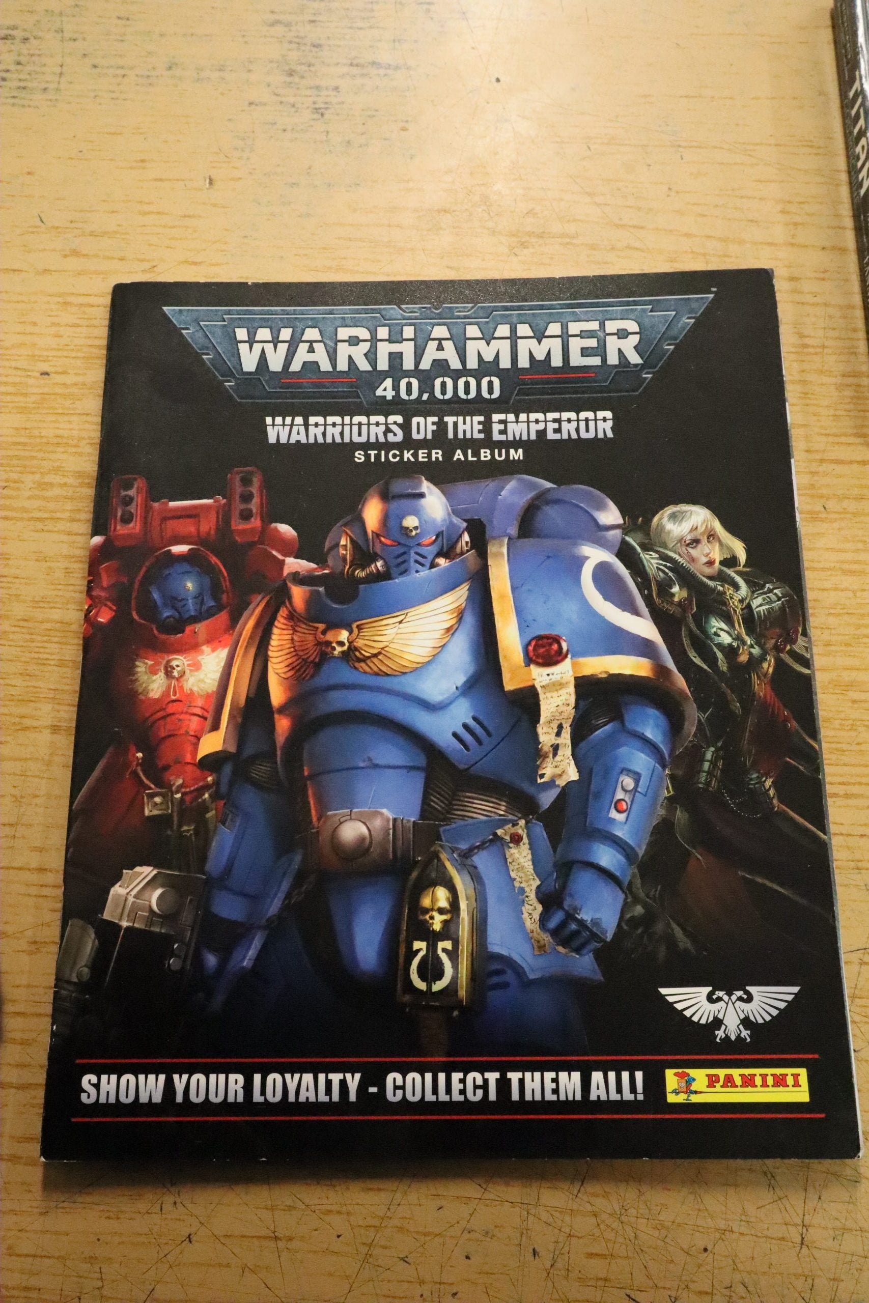 warriors of the emporor sticker album