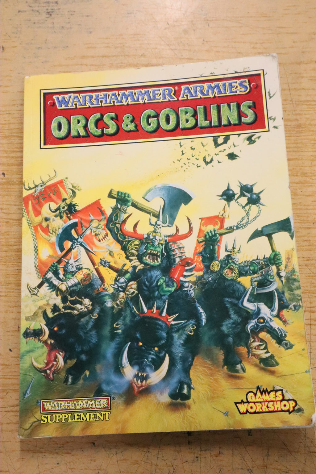 warhammer armies orcs and goblins book 1993