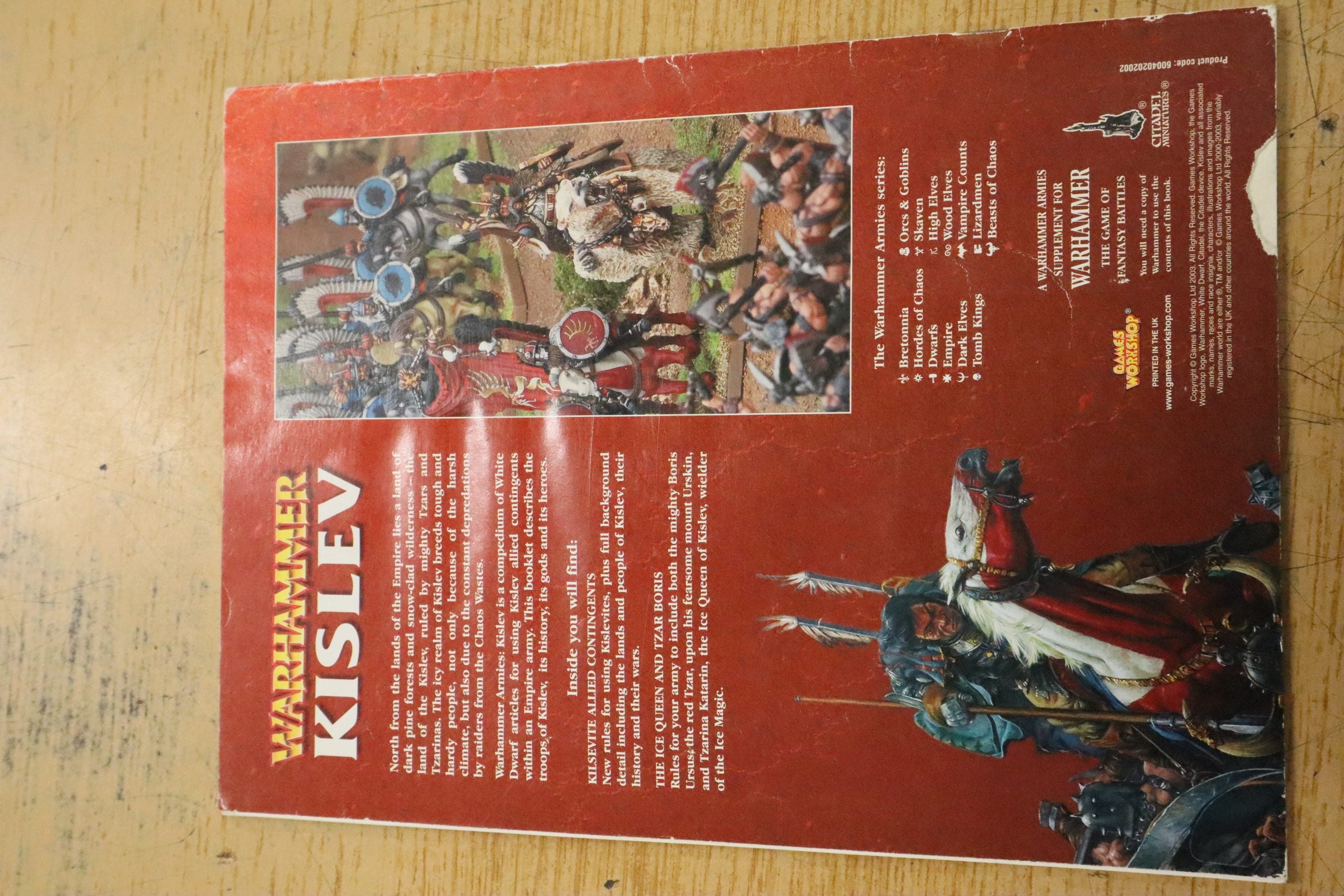 warhammer Kislev white dwarf