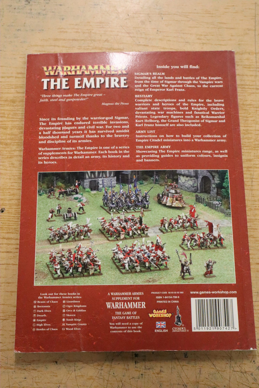 warhammer armies the empire 2006