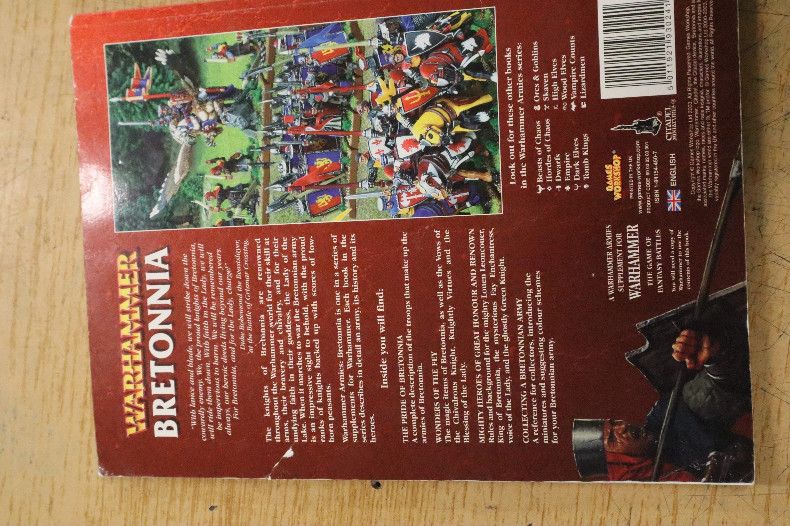 warhammer bretonia book 2003