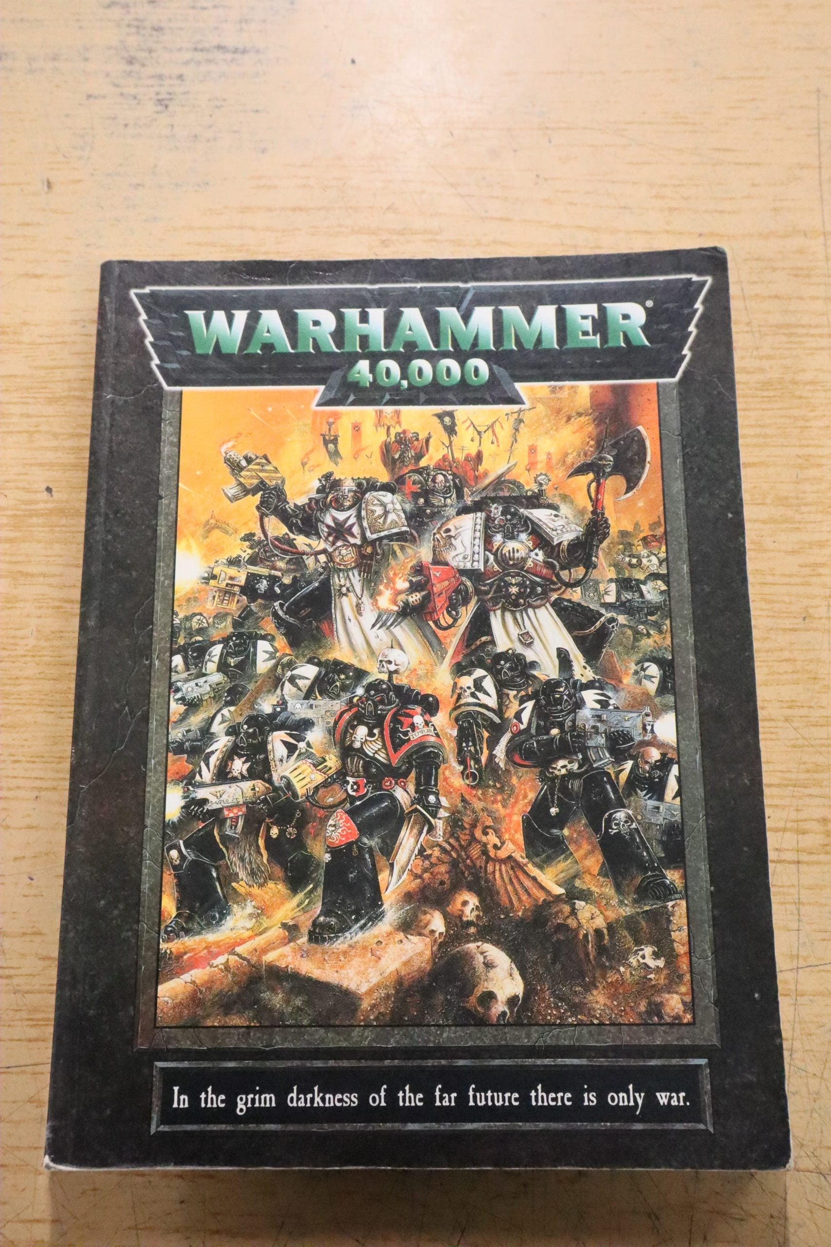 Warhammer 40k Codex '98 In The Grim Darkness Of The Far Future There Is Only war