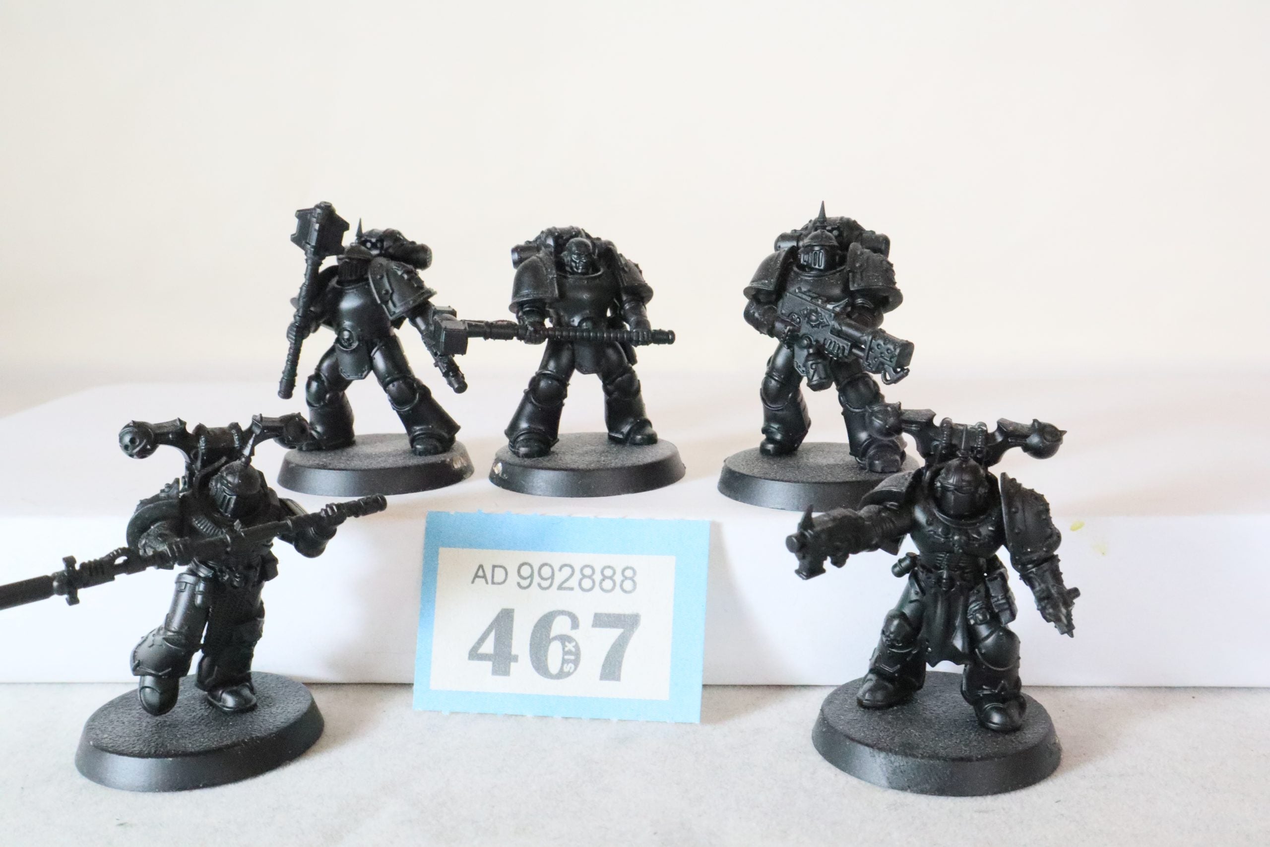 Chaos Space Marine Legionaries in MKiii