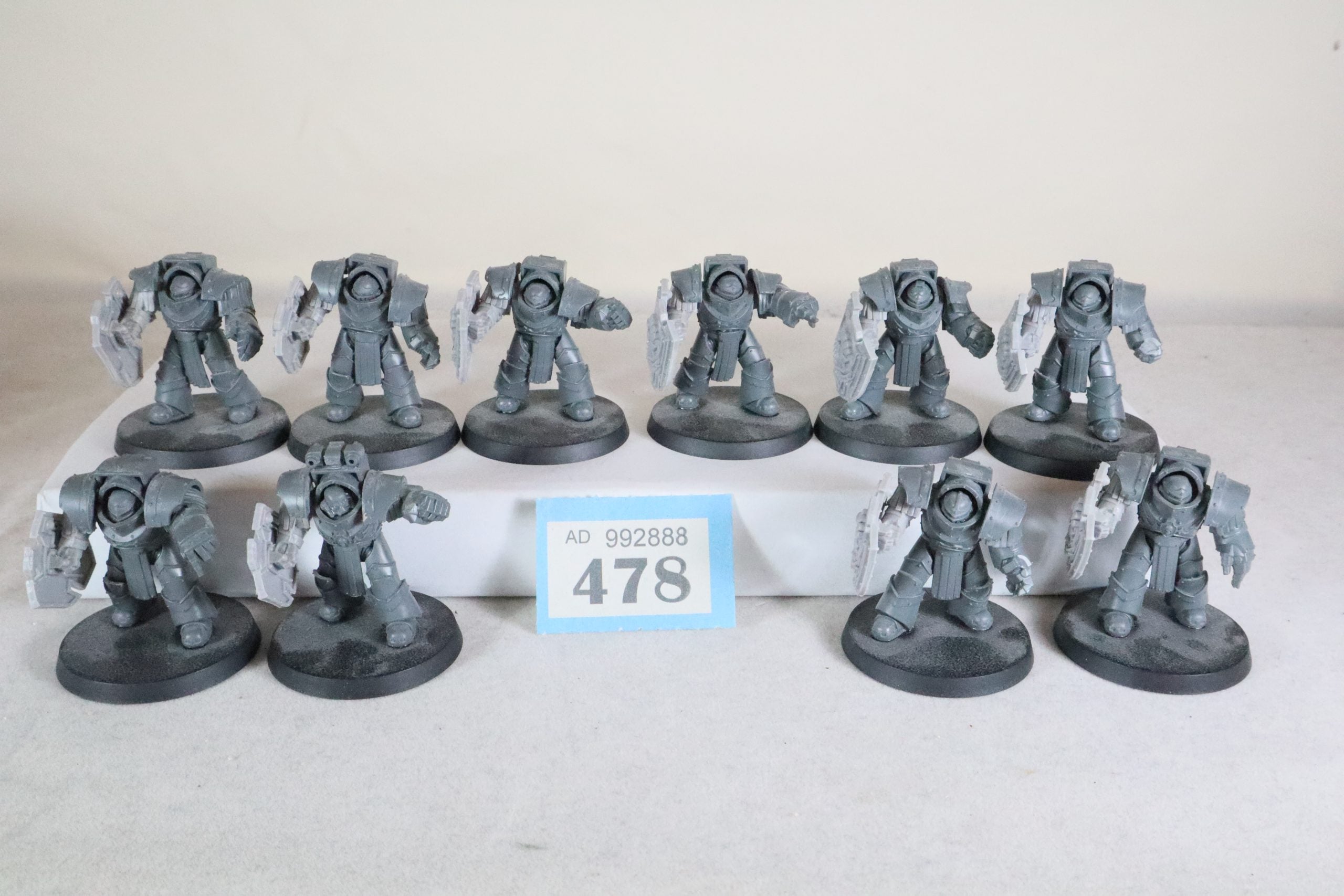 Cataphractii Terminators With Vigil Storm Shields x10 (478 Blue)
