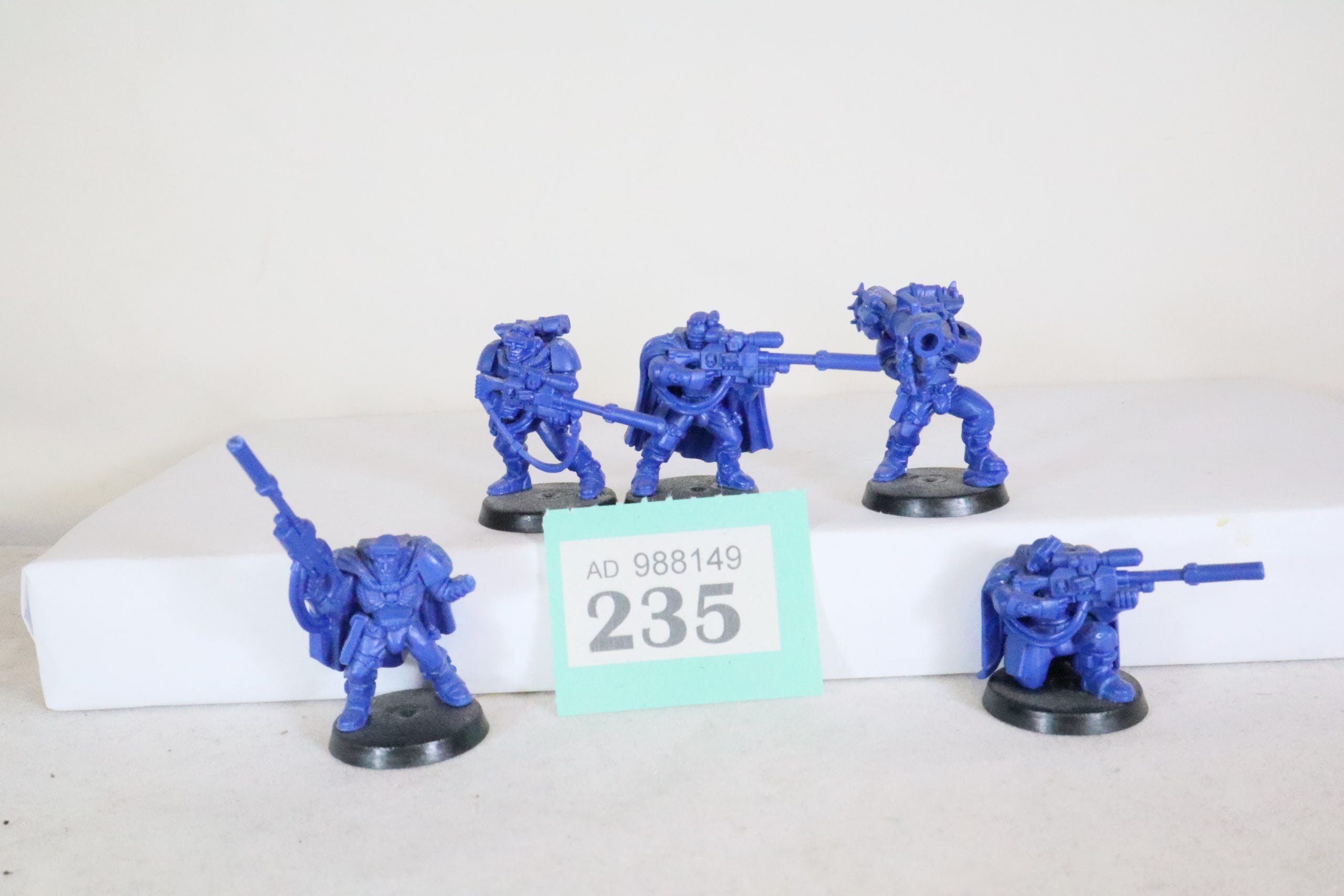 Space Marine Scout Squad with snipers
