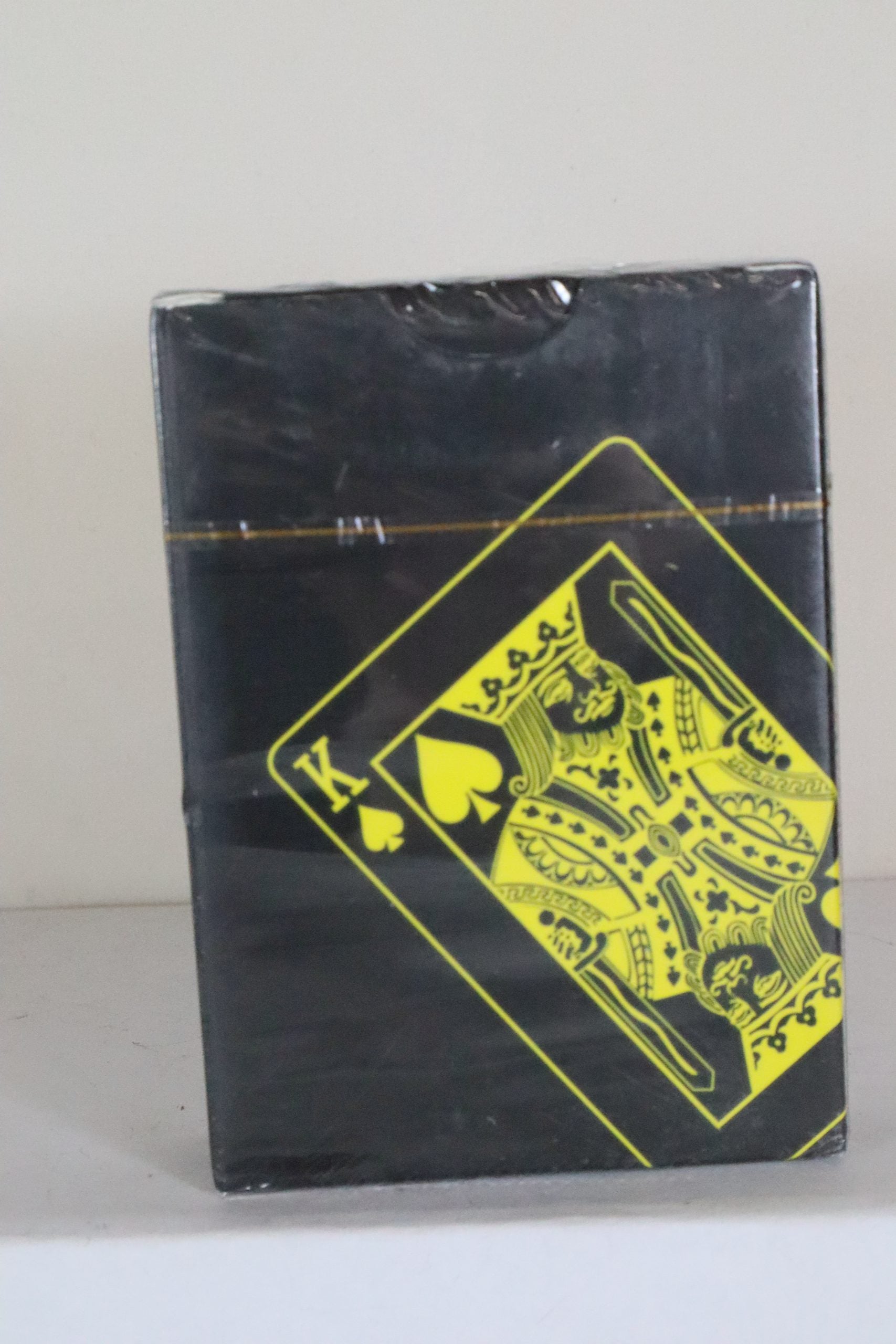 playing cards (yellow)