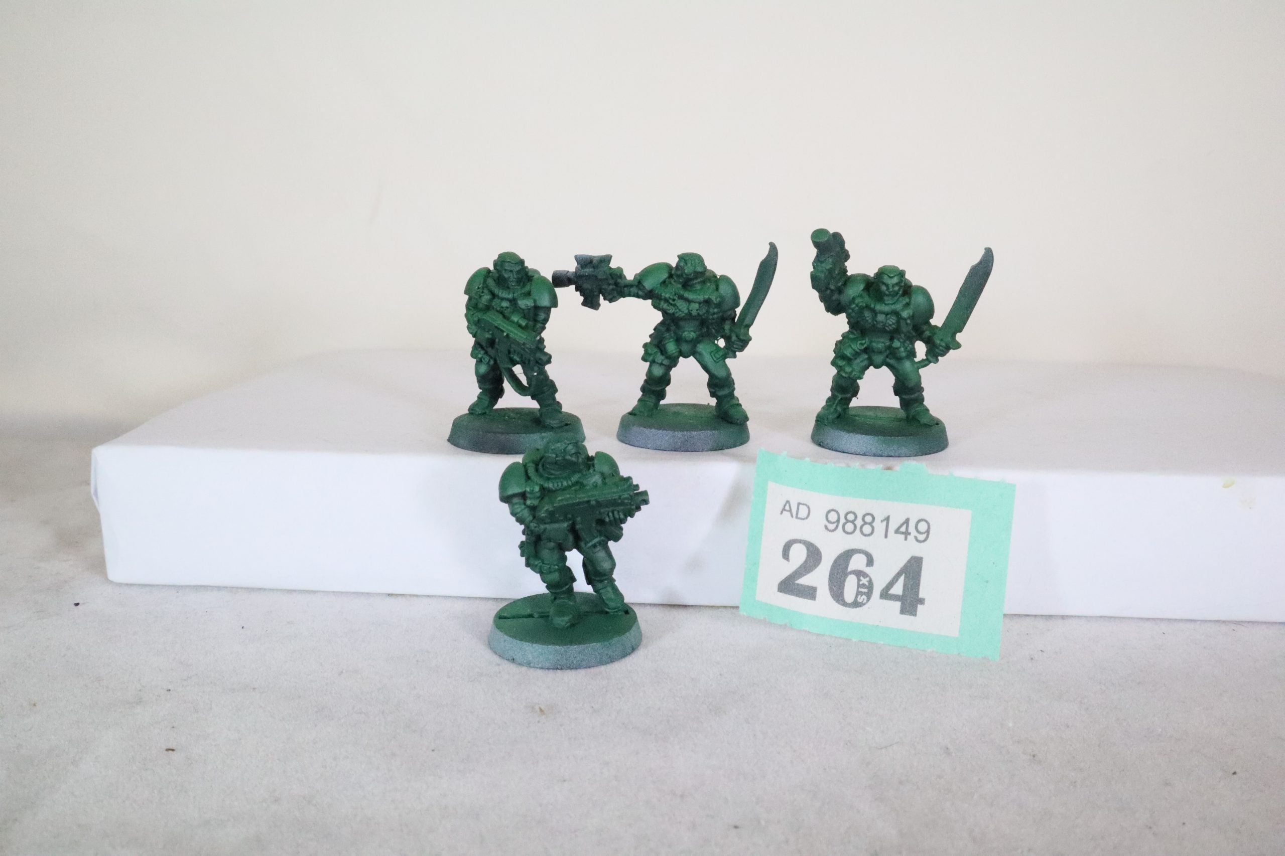 Space Marine Scout Squad (G264) x4 metal