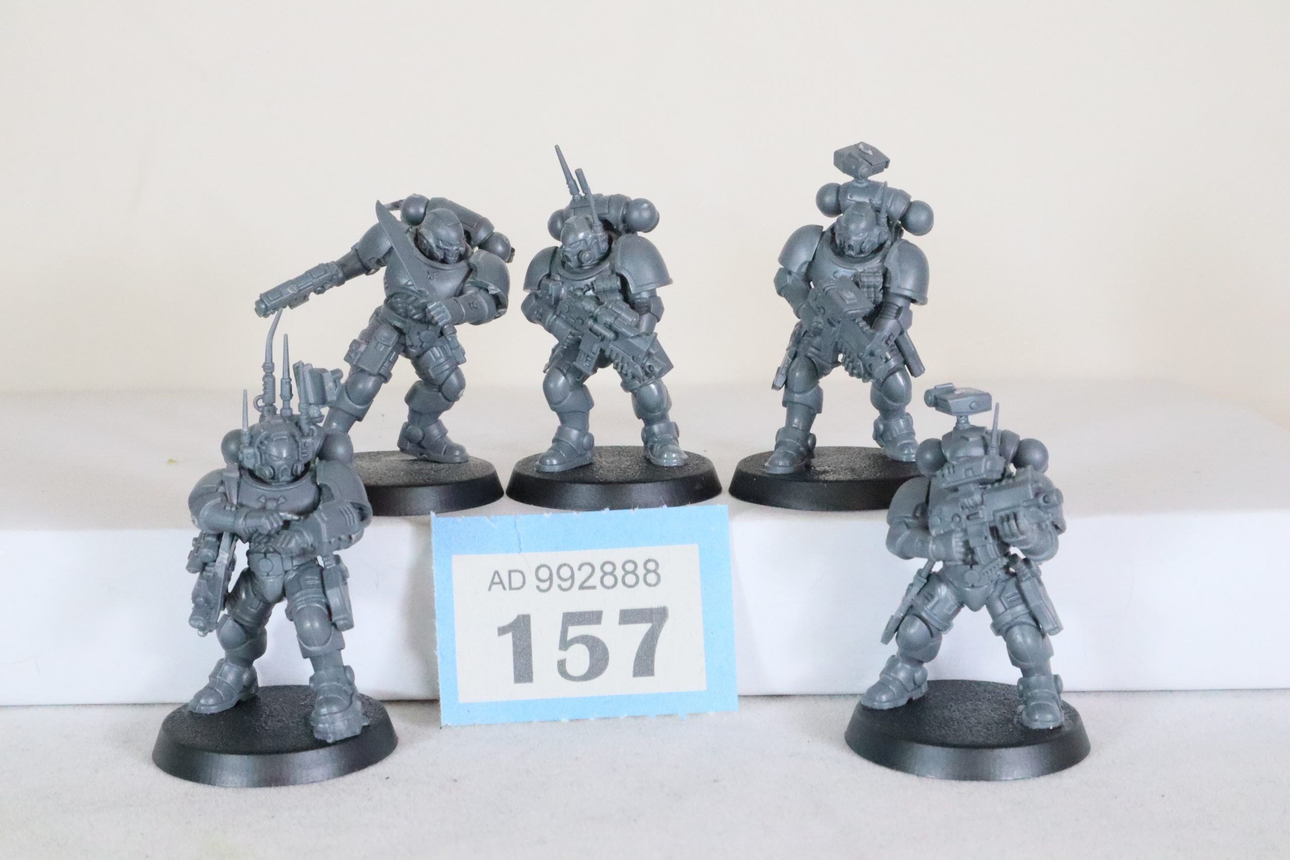 5 Man Primaris MK X Phobos pattern Marines (B157