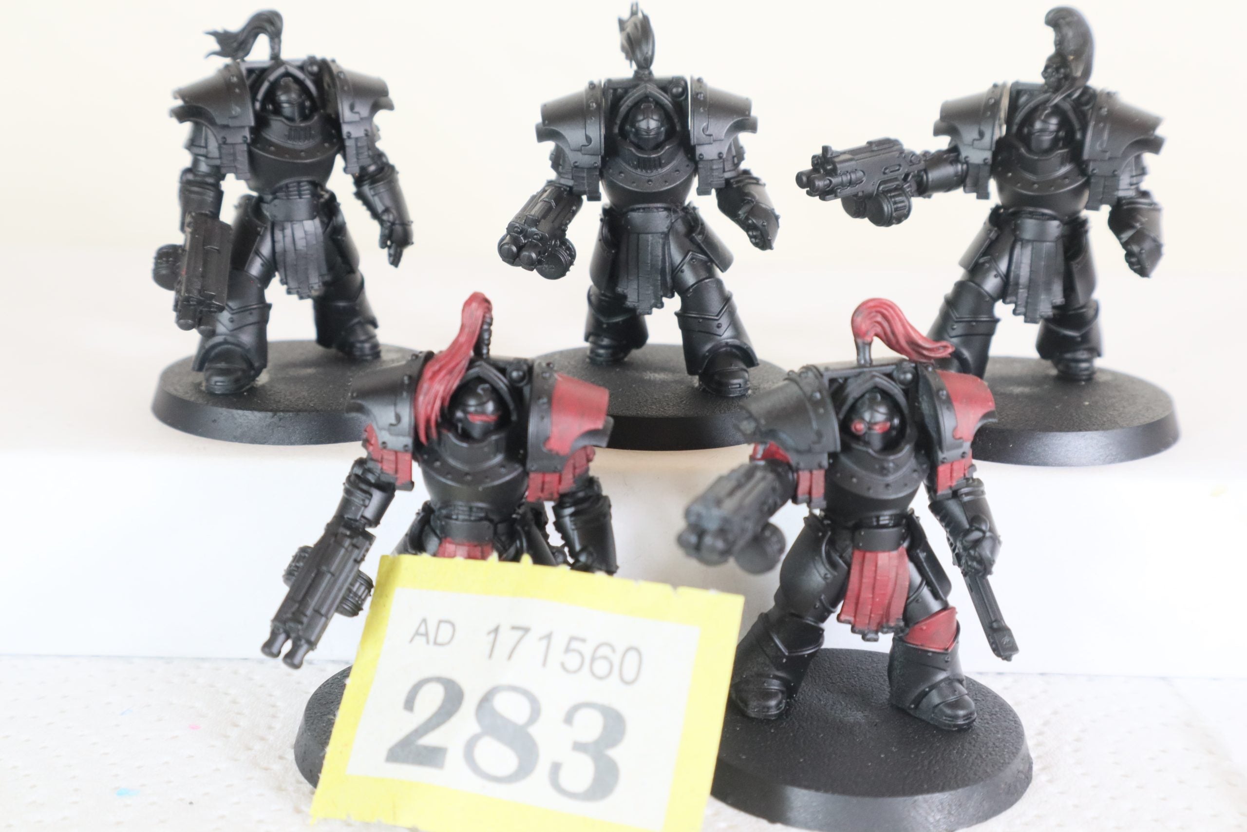 Cataphractii Terminators with bolters and Power Fists