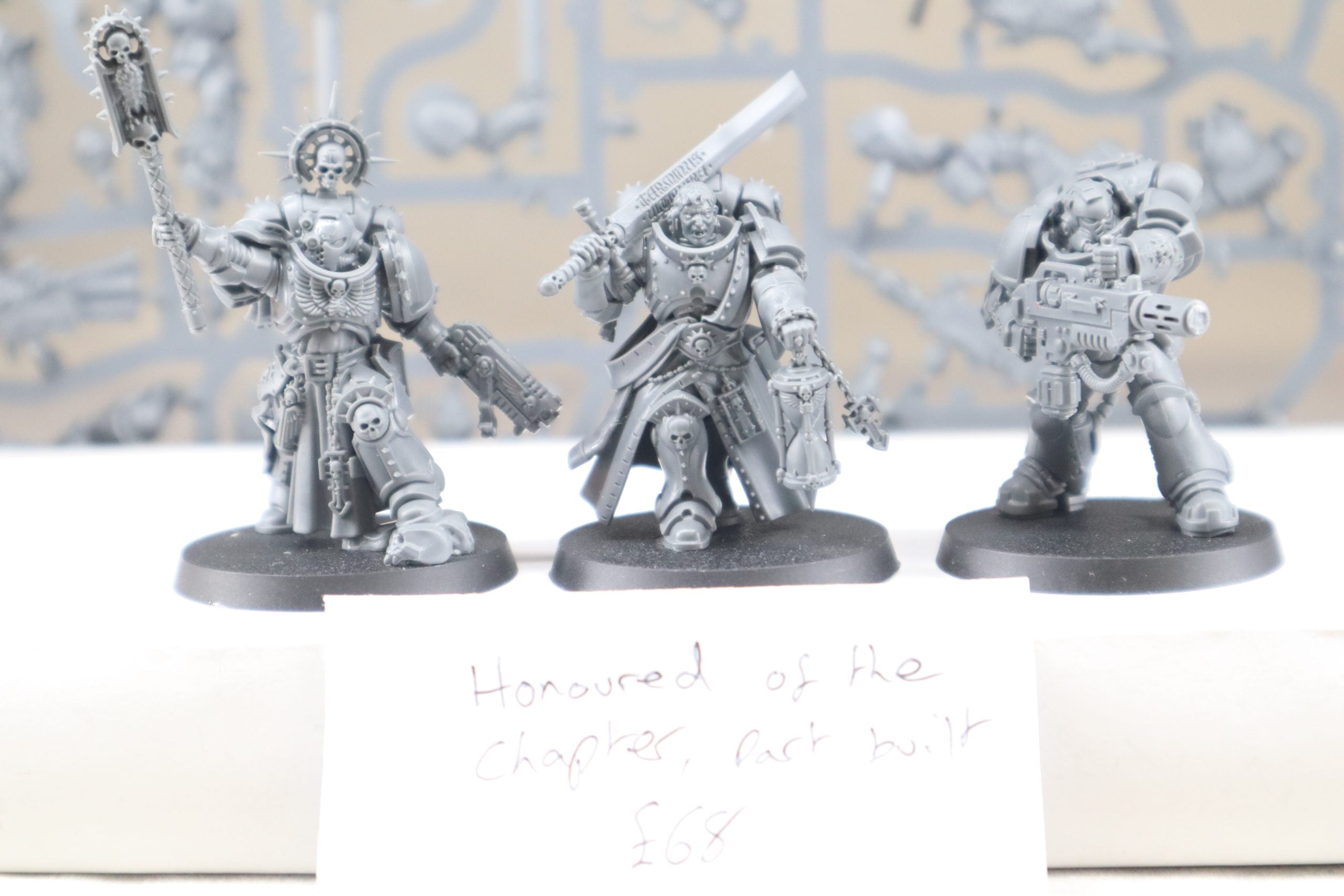 Space Marines: Honoured of the Chapter (Part- Built)