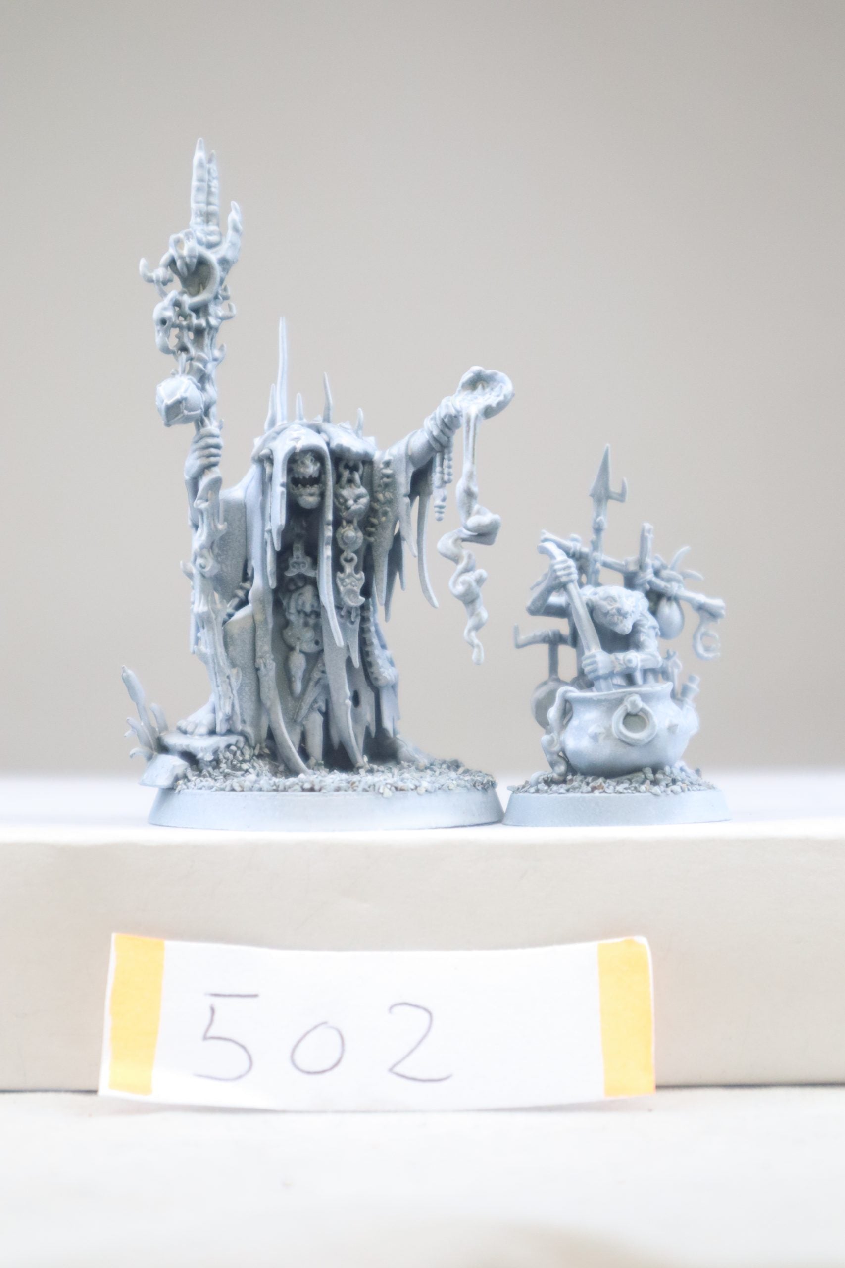 Swampcalla Shaman with Pot-grot (O502