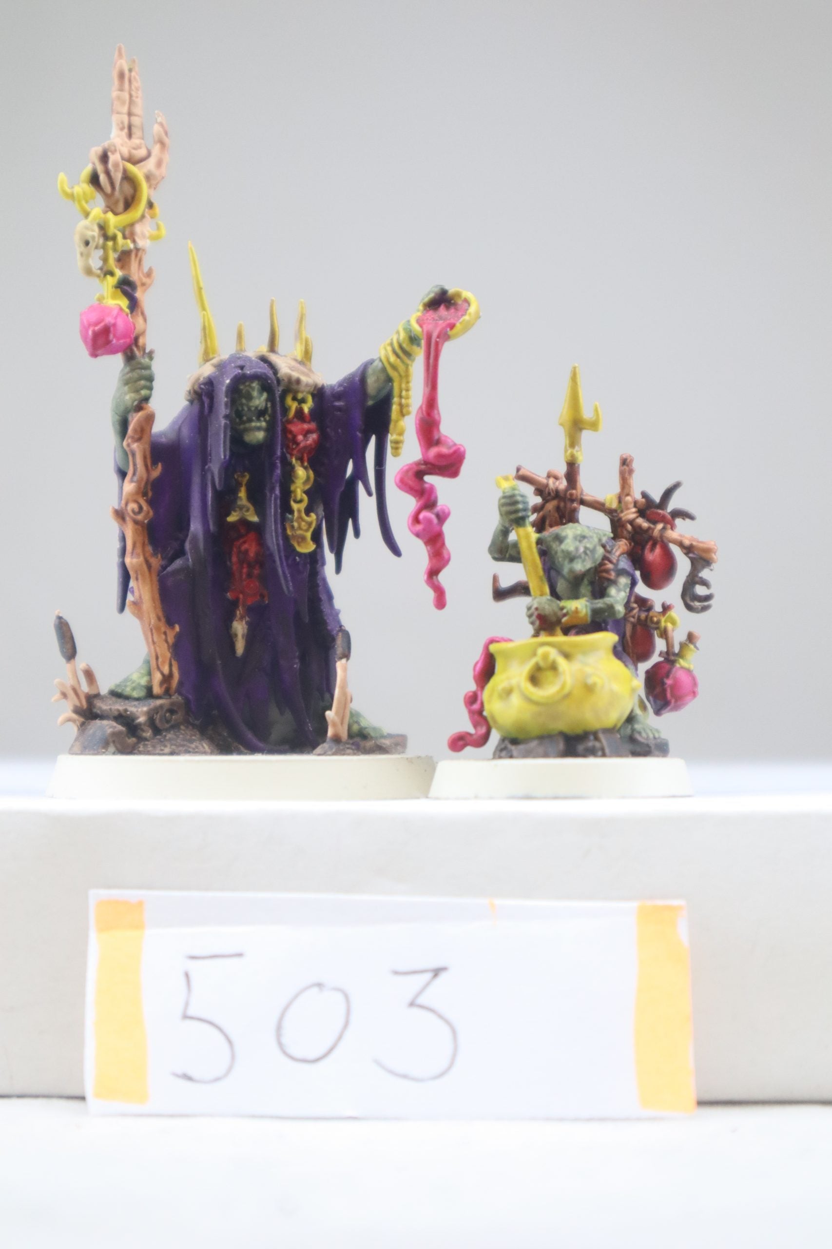 Swampcalla Shaman with Pot-grot (O503