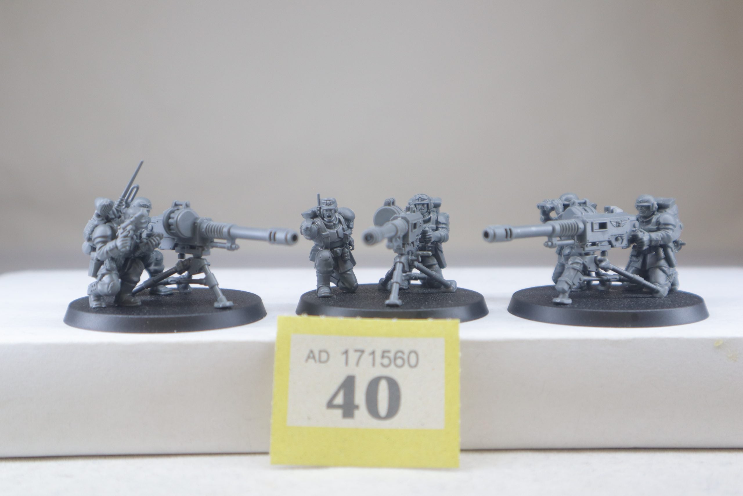 40k Astra Millitarum Krieg heavy Weapons Squad Y40