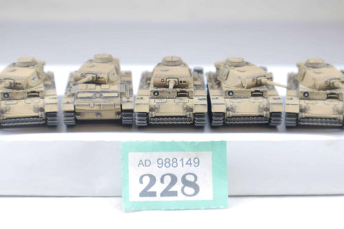 5x Flames of War (Late War) Germany Panther (G228