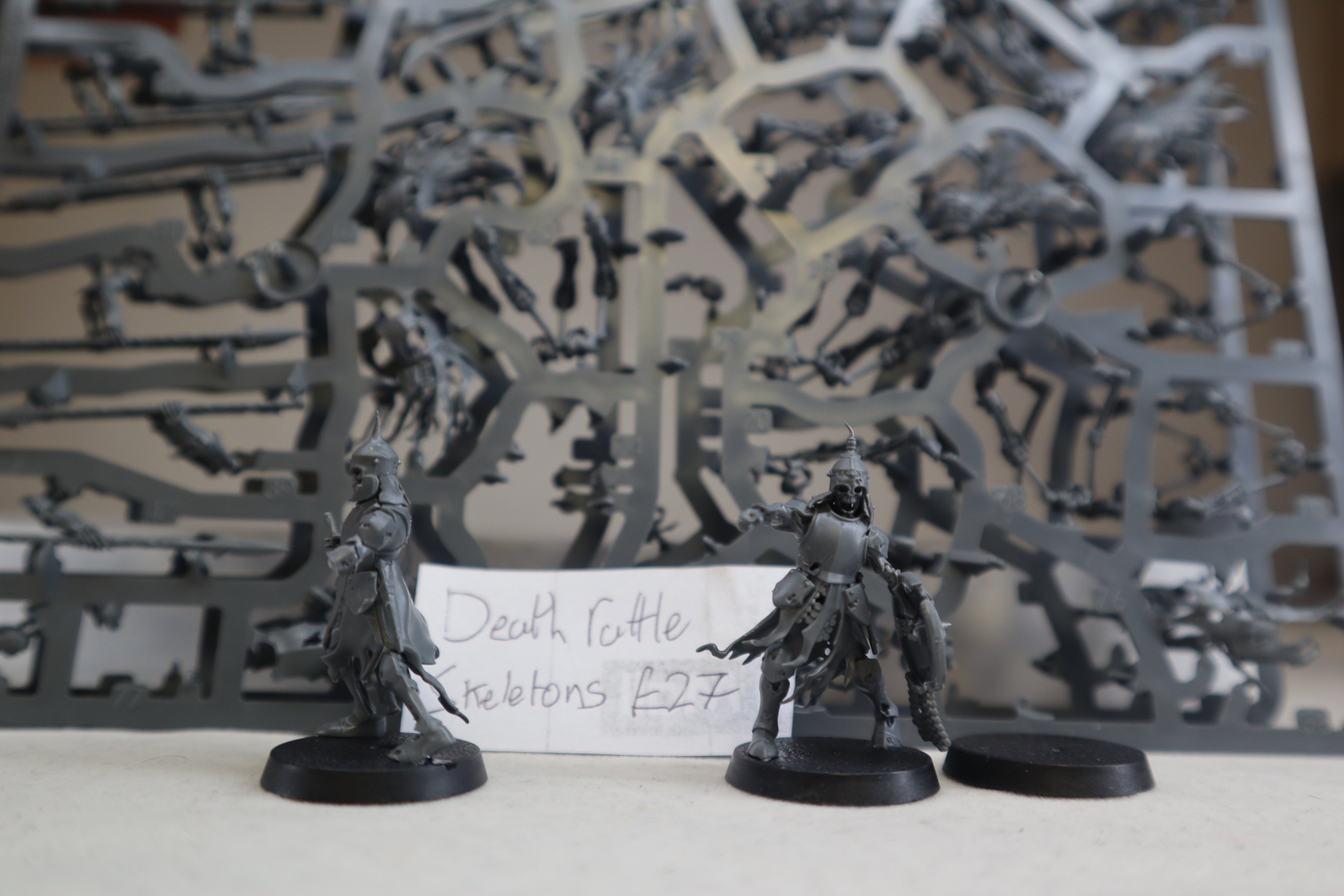 Deathrattle Skeletons (Part Built)