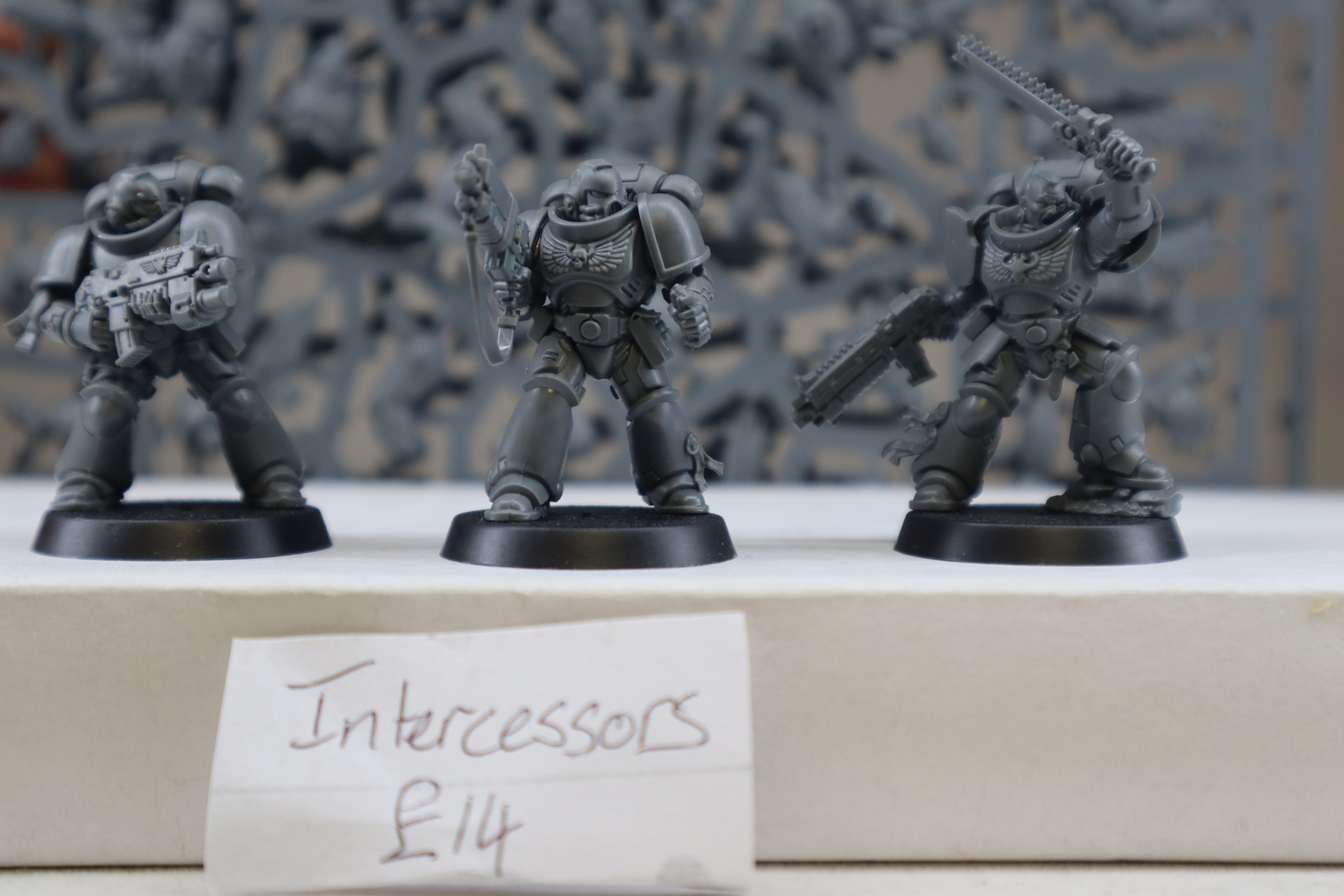 Intercessors Squad (part-built)