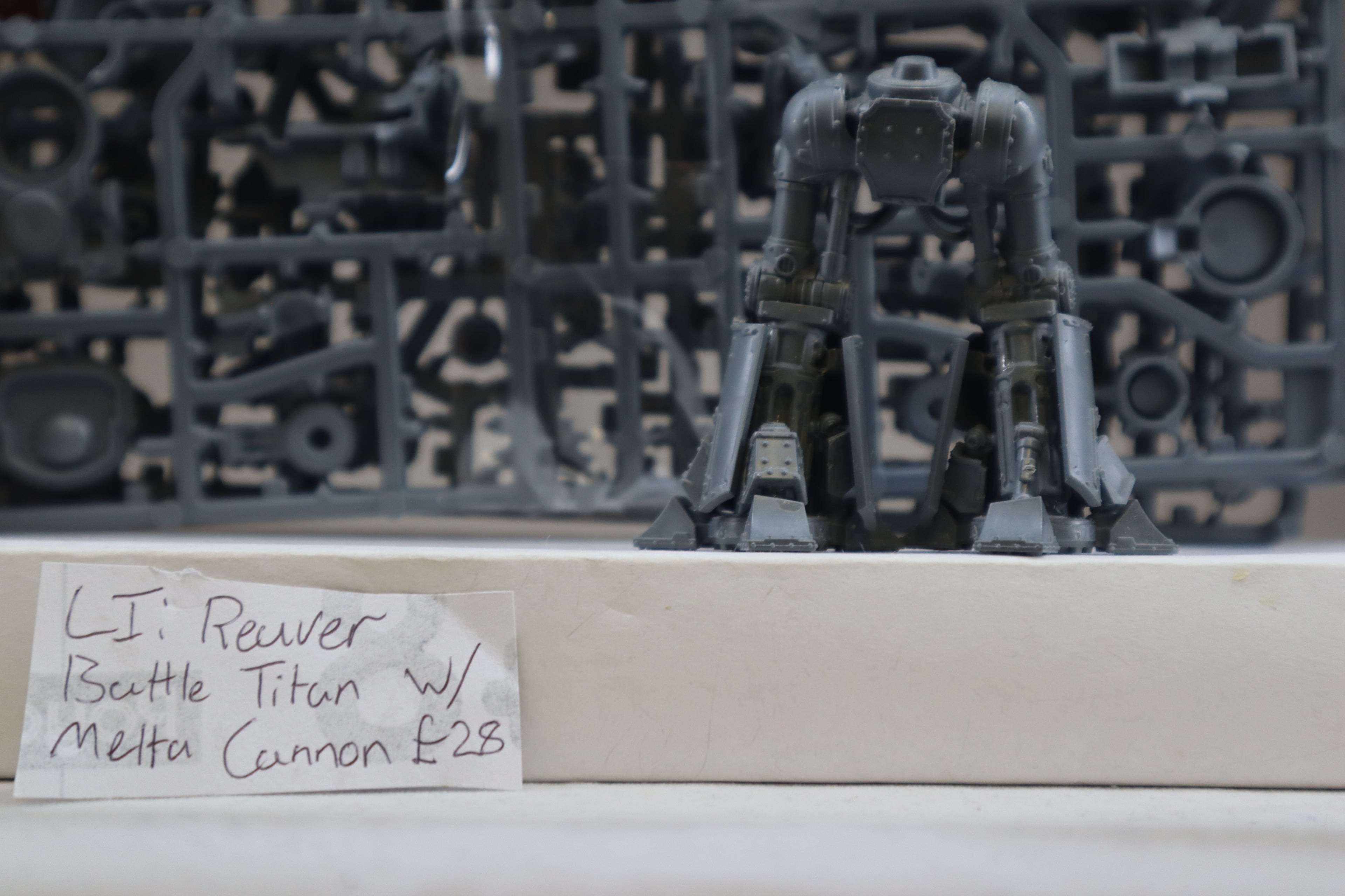 Legions Imperialis: Reaver Battle Titan (Part Built)
