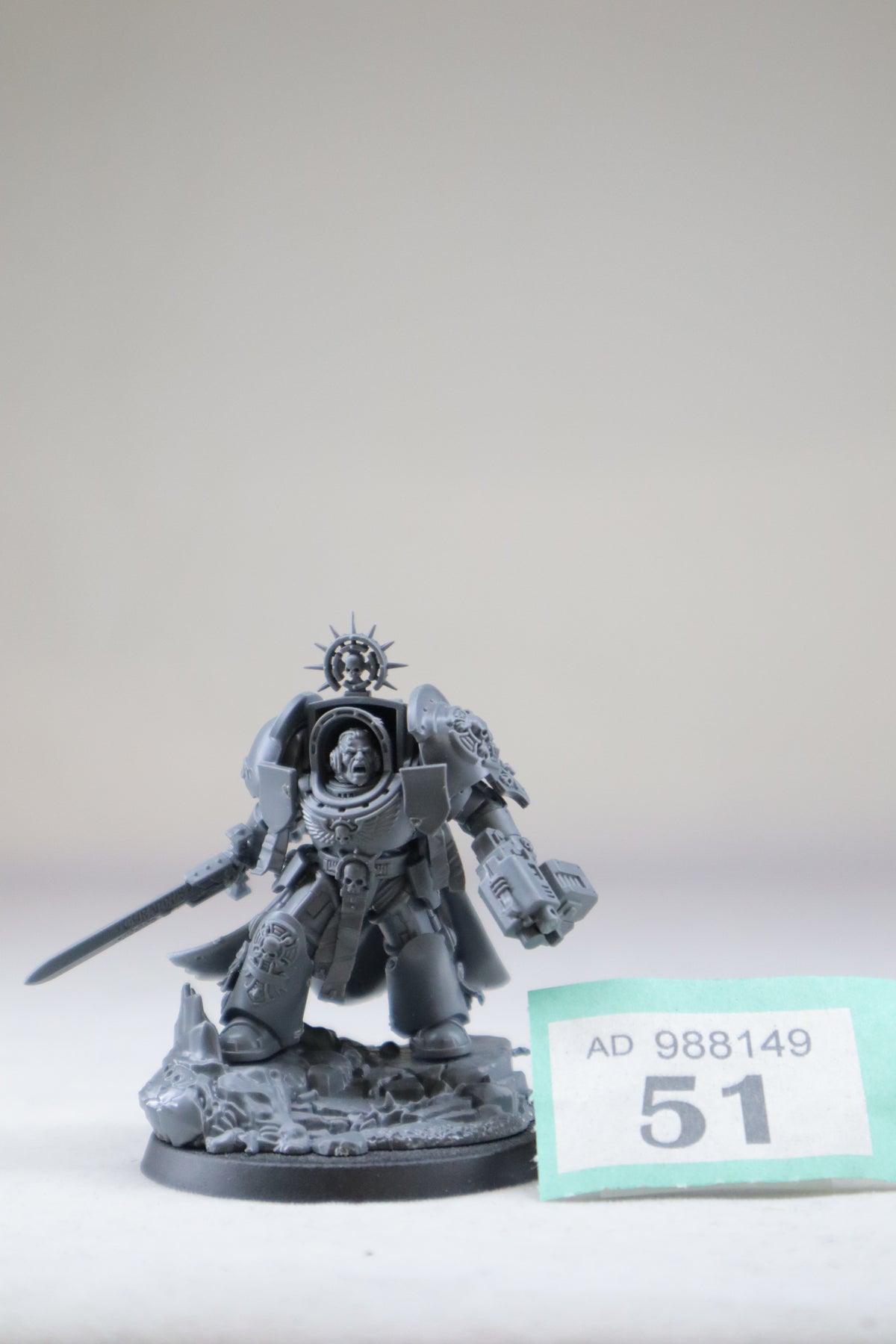 Captain in Terminator Armour