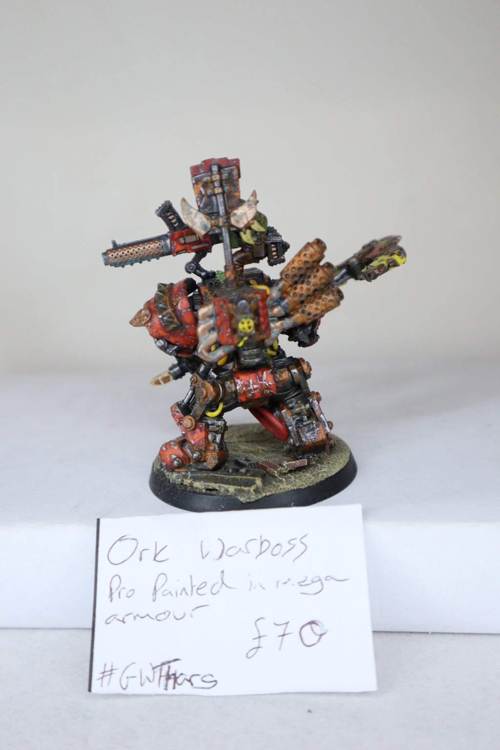 Ork Warboss in mega armour
