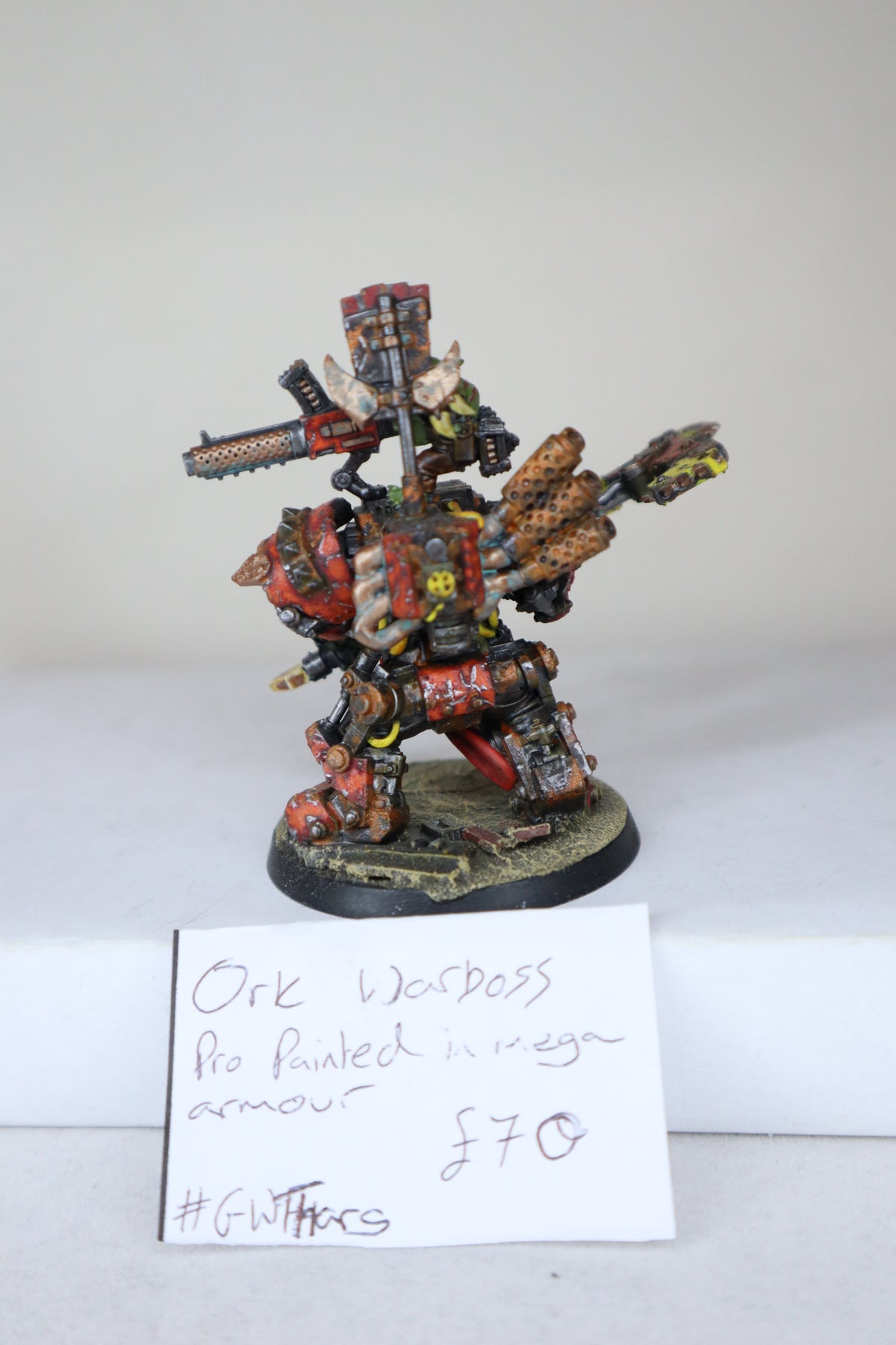 Ork Warboss in mega armour