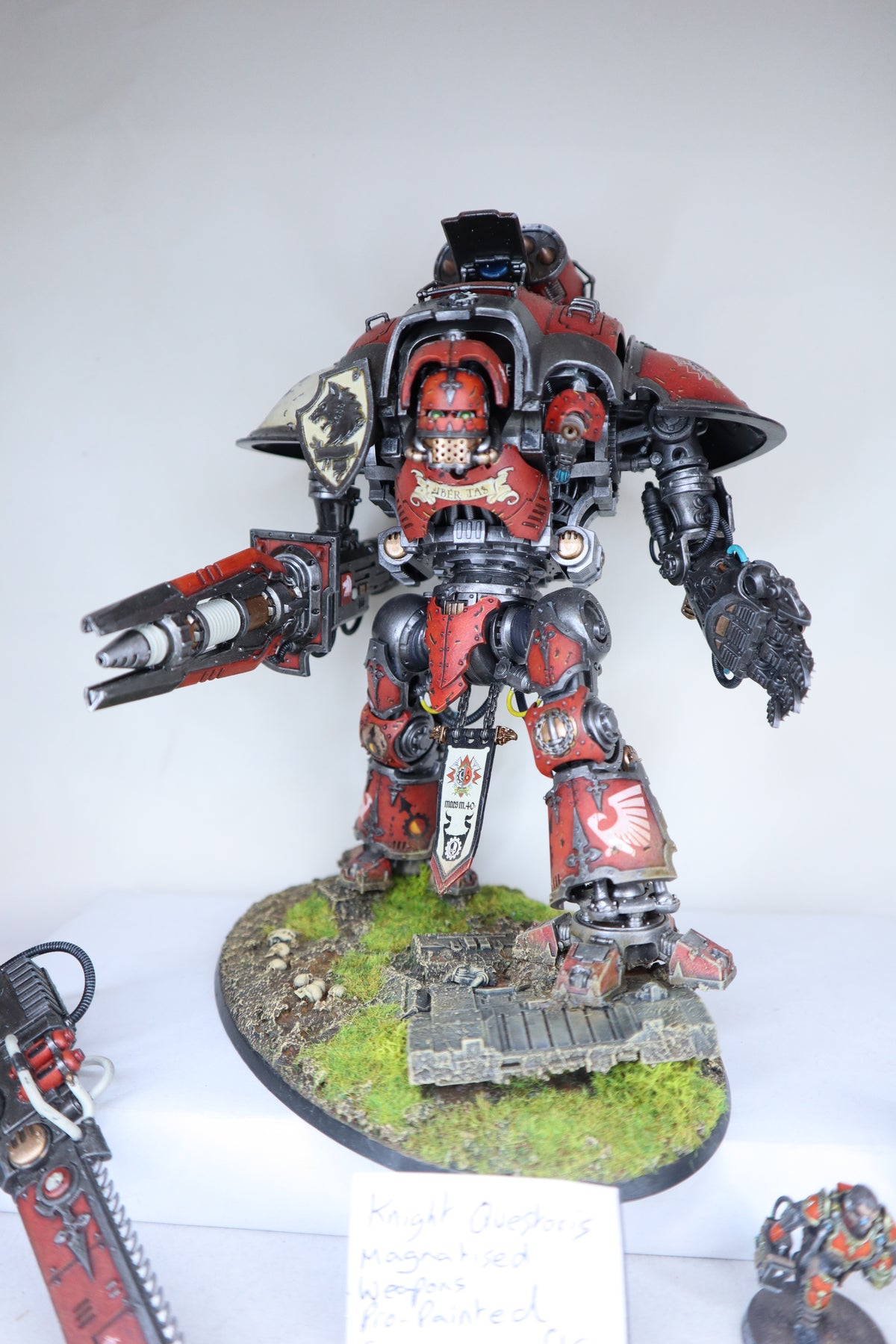 Knight Questoris magnetised Pro painted