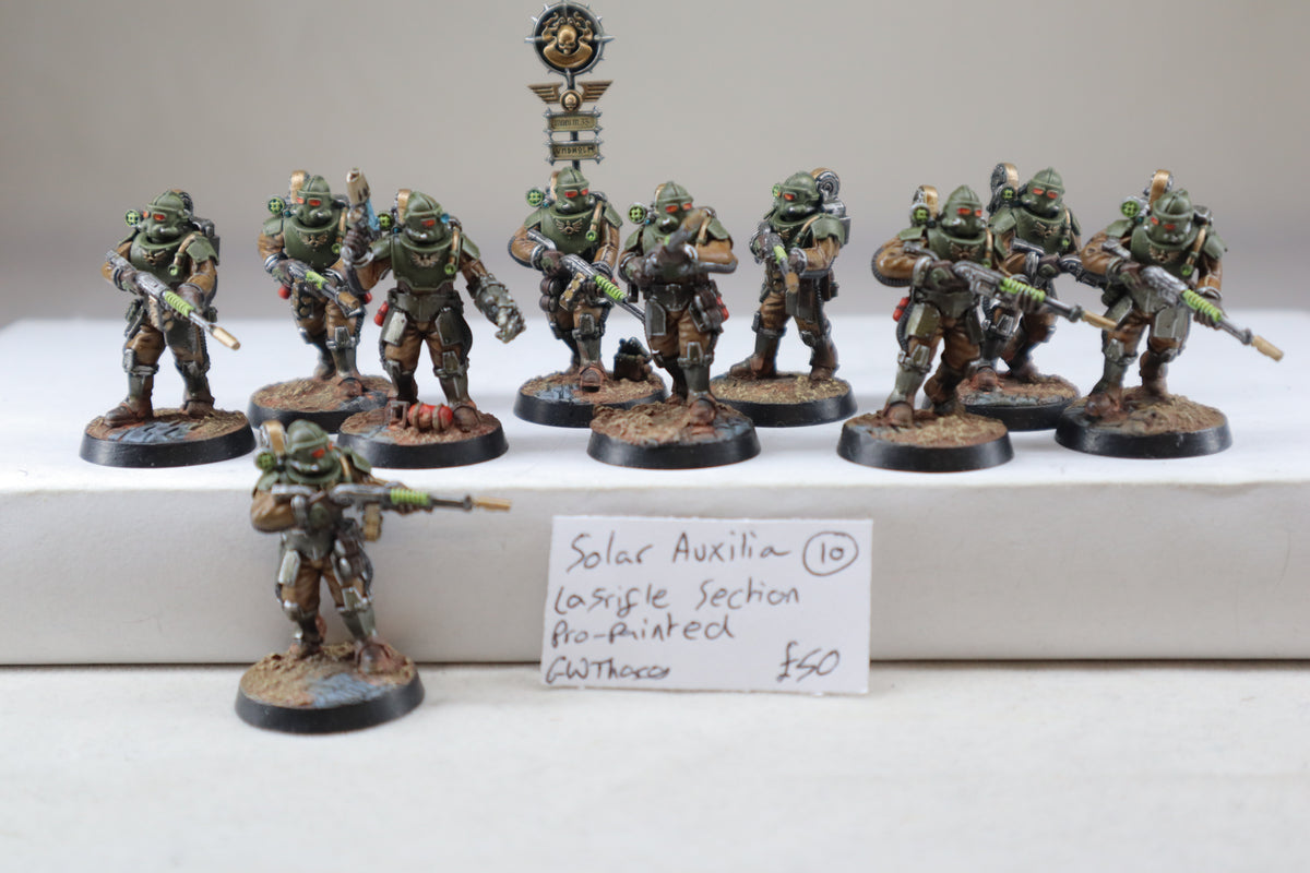 Solar Auxilia Lasrifle Section