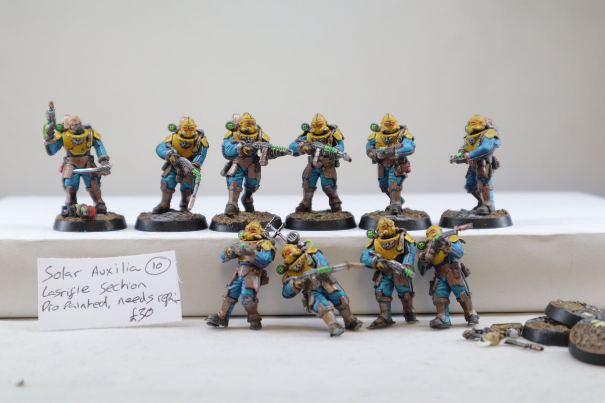Solar Auxilia Lasrifle Section