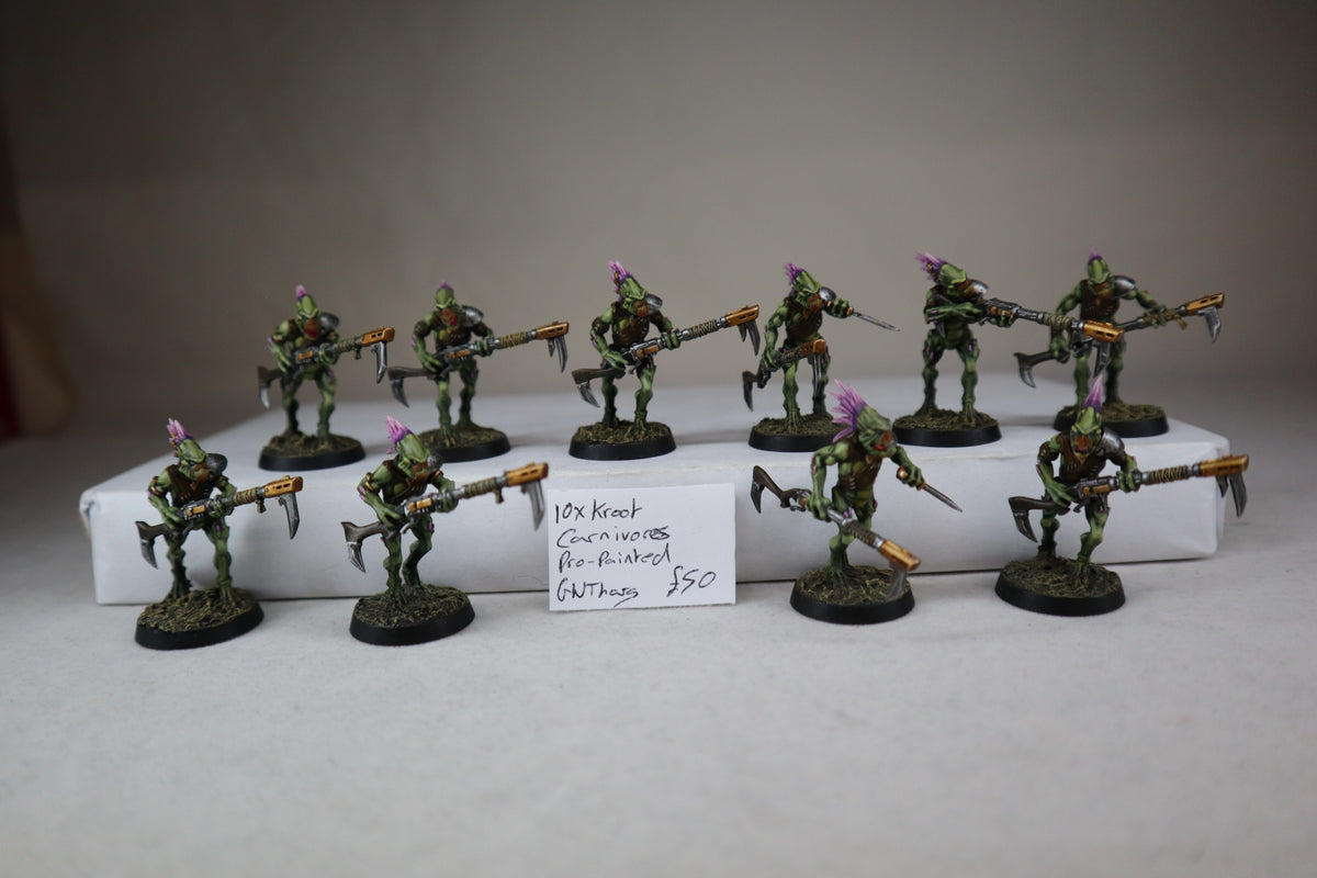 Kroot Carnivores pro painted