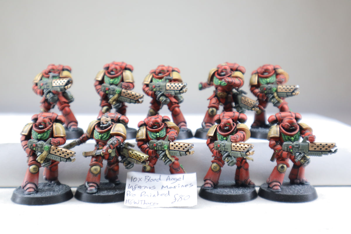 Blood Angel Infernus Marines
