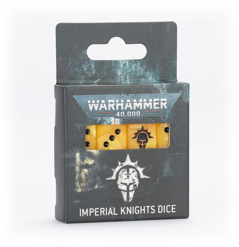 40k Imperial Knights 2025 Dice