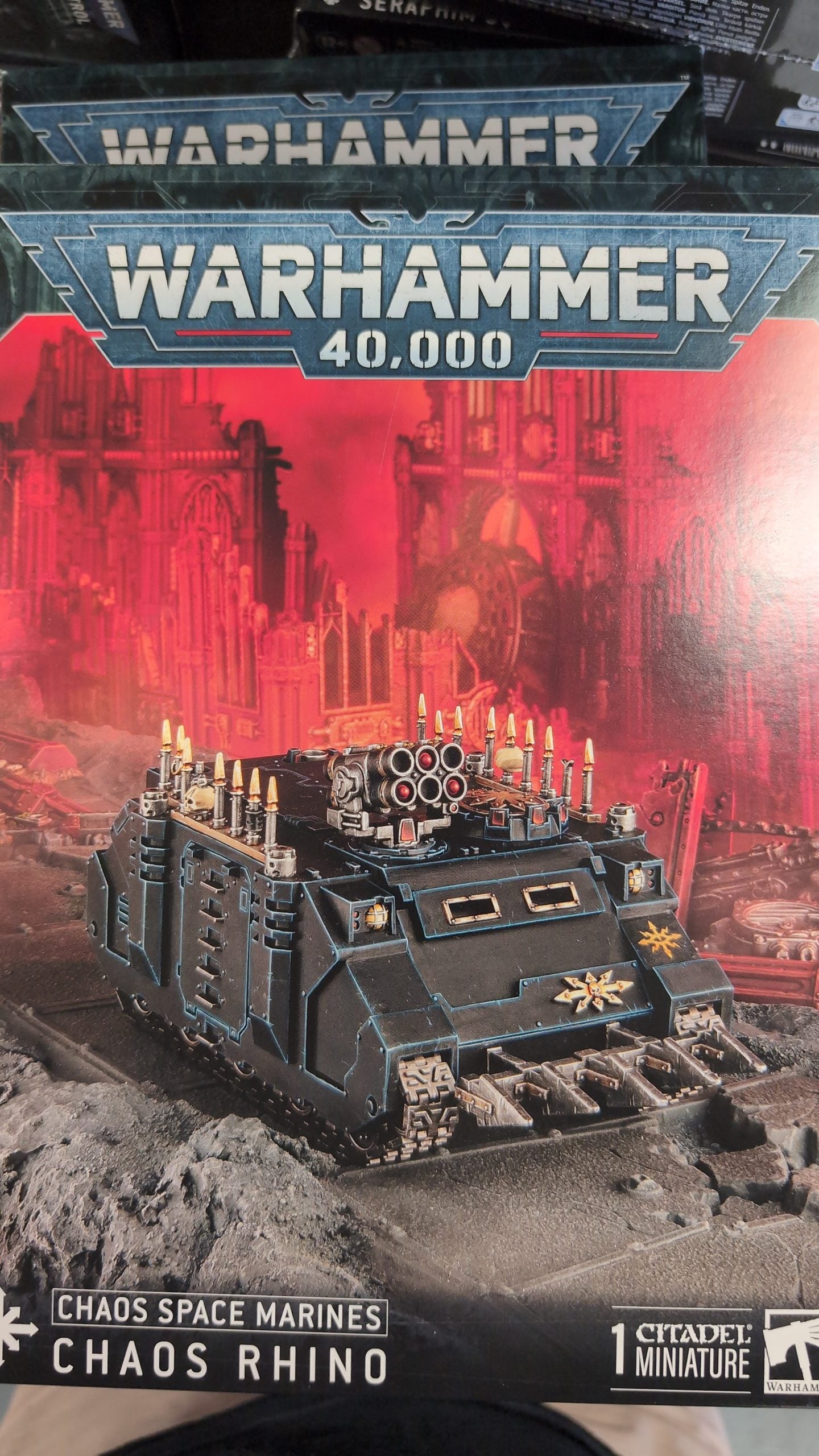 Chaos Rhino (On Sprue, No Box)