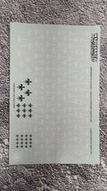 Bretonnian Transfer Sheet containing 176 transfers