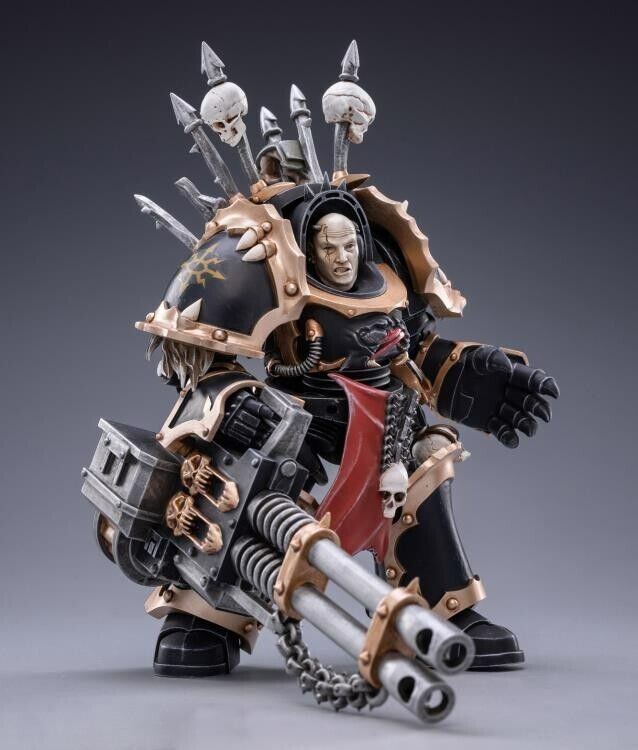 Joytoy Black Legion Chaos Space Marine Terminator Brother Gornoth
