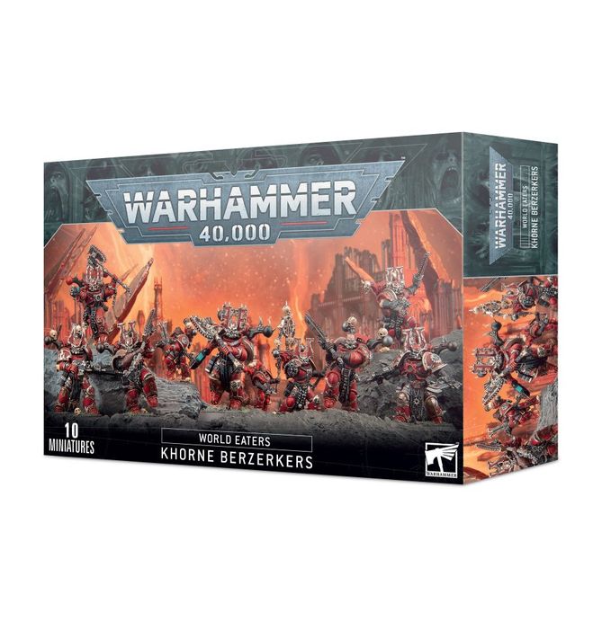 Khorne Berzerkers (on Sprue)