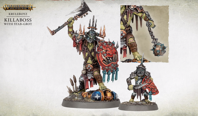 Killaboss with Stab-grot (on Sprue)