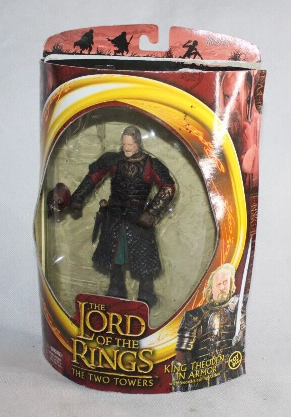 The Lord Of The Rings: The Two Towers King Theoden In Armor Action Figure (In Box)