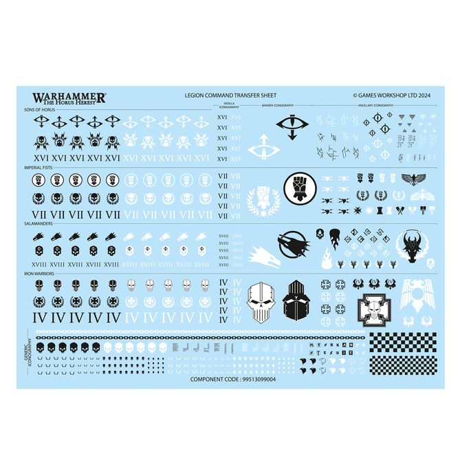 Legion Command Transfer Sheet