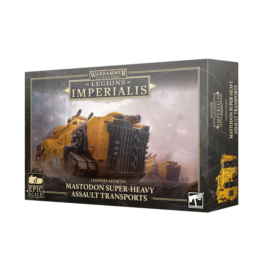 Legions Imperialis Mastodon Super heavy Assault Transports