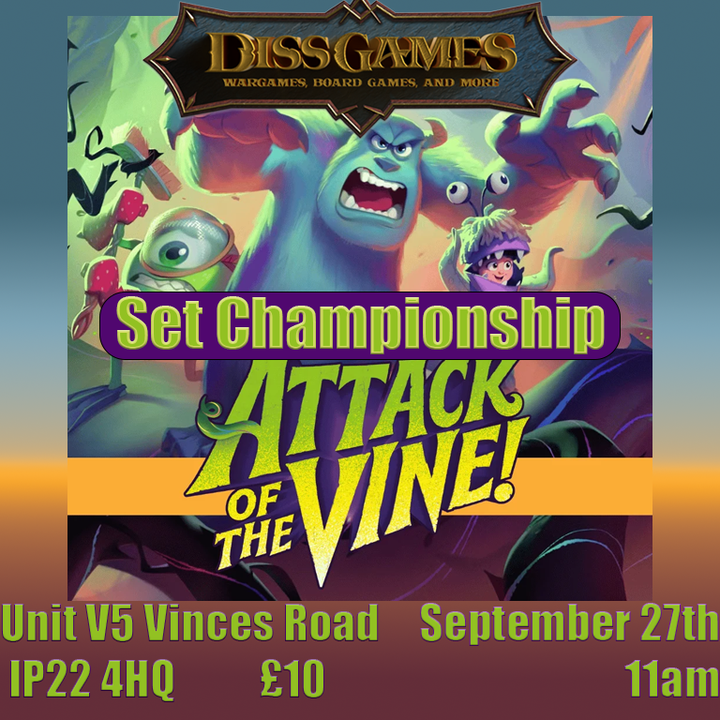Lorcana Attack of the Vine Set Championship Ticket