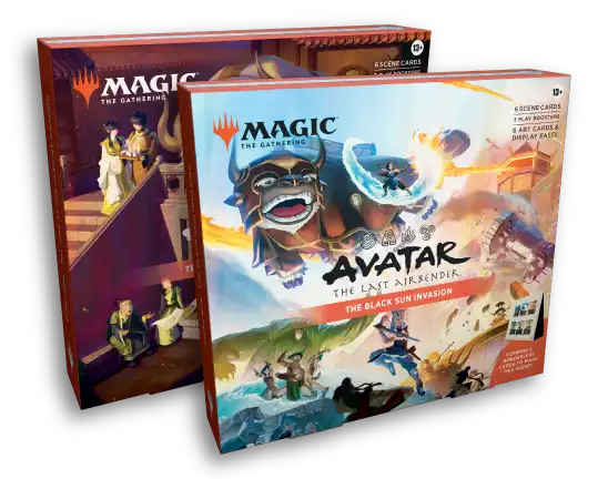 Magic The Gathering Avatar The Last Airbender Scene Box